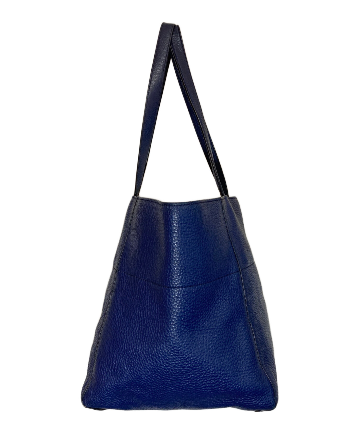 中古・古着通販】PRADA (プラダ) トライアングルロゴレザートート