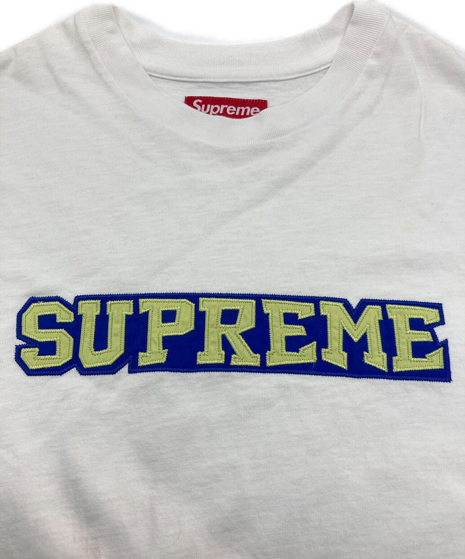 中古・古着通販】Supreme (シュプリーム) Satin Appliqué S/S Top
