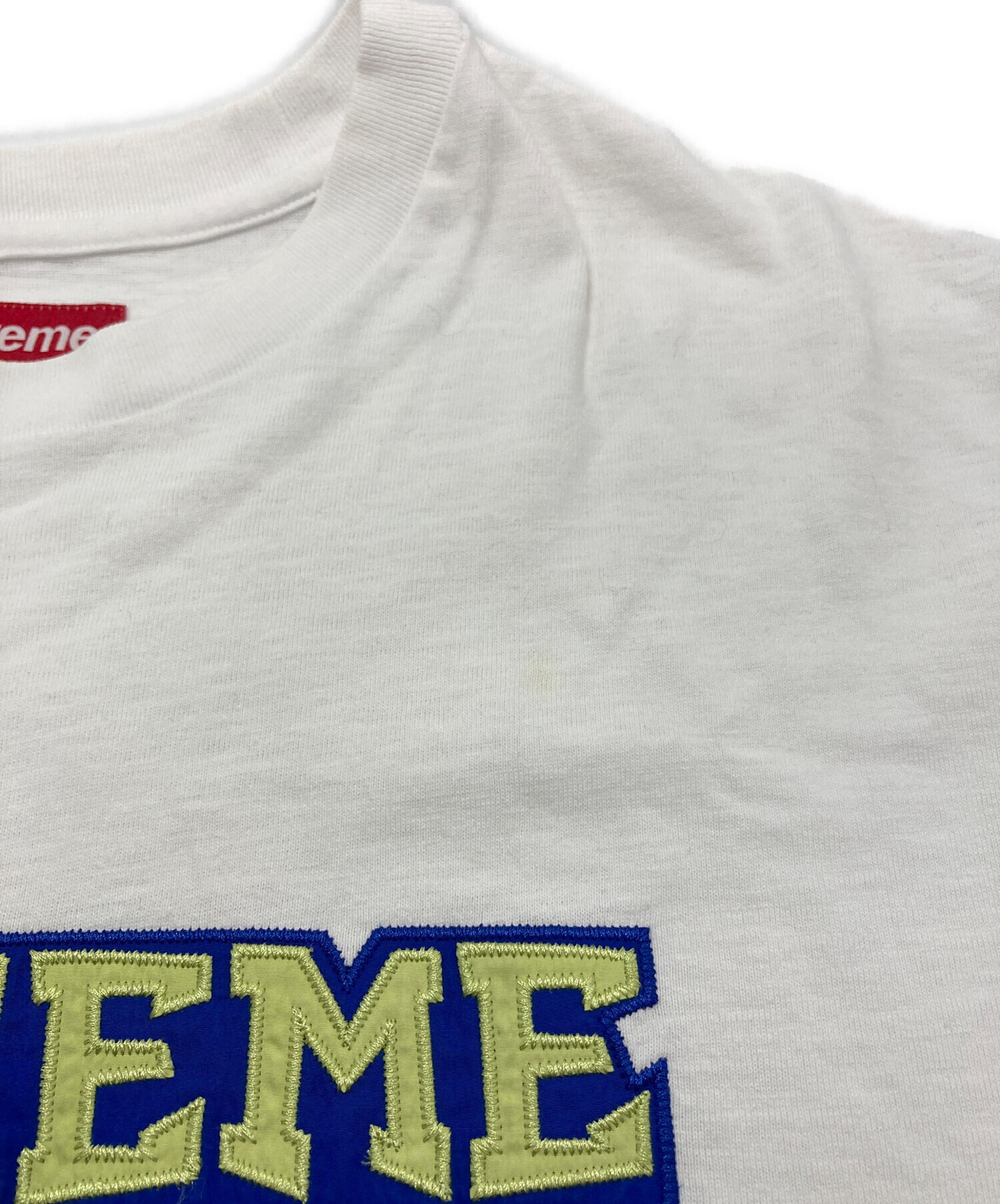 中古・古着通販】Supreme (シュプリーム) Satin Appliqué S/S Top