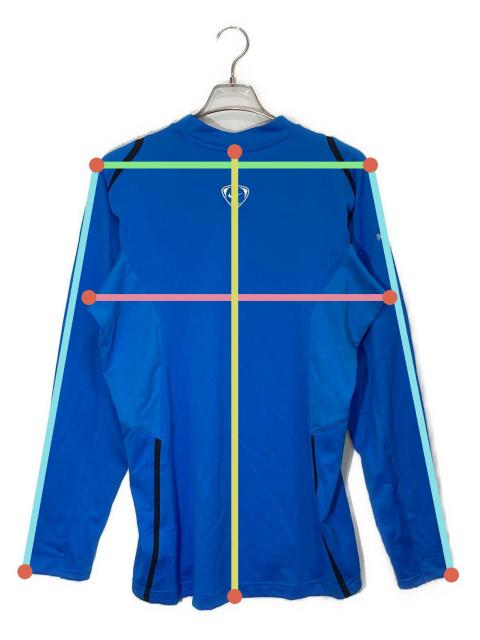 【美品】NIKE ゲームシャツ ブルー 中古・古着通販】NIKE (ナイキ) ゲームシャツ ブルー サイズ:Ⅿ