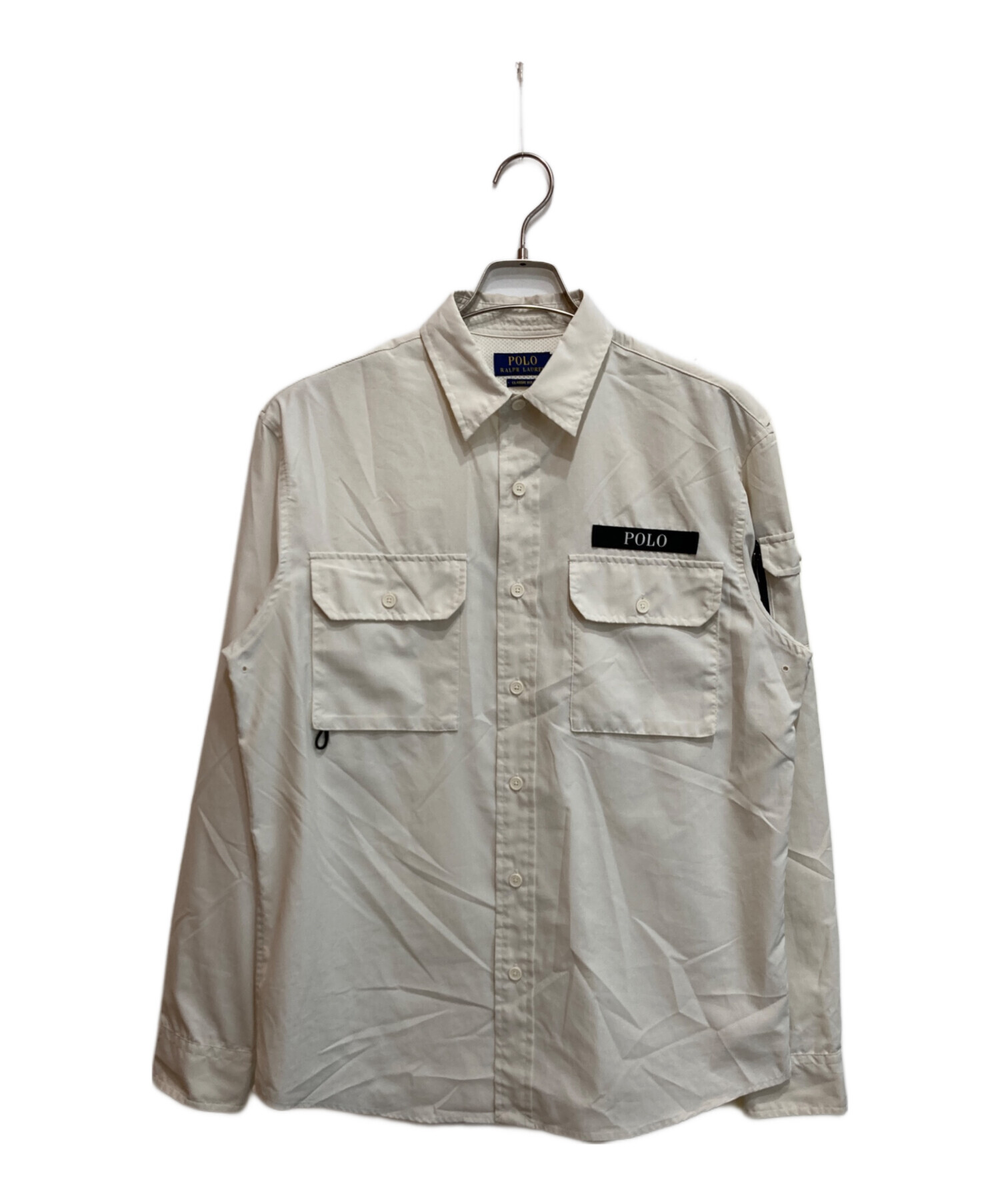 RRL Ralph Lauren 長袖シャツ M ベージュ 中古・古着通販】POLO RALPH LAUREN (ポロ・ラルフローレン) 長袖