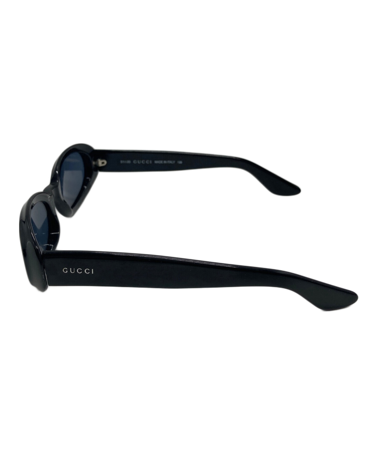 GUCCI グッチ サングラス 度なし オーバル フルリム 中古・古着通販】GUCCI (グッチ) Gメタル フルリム オーバル