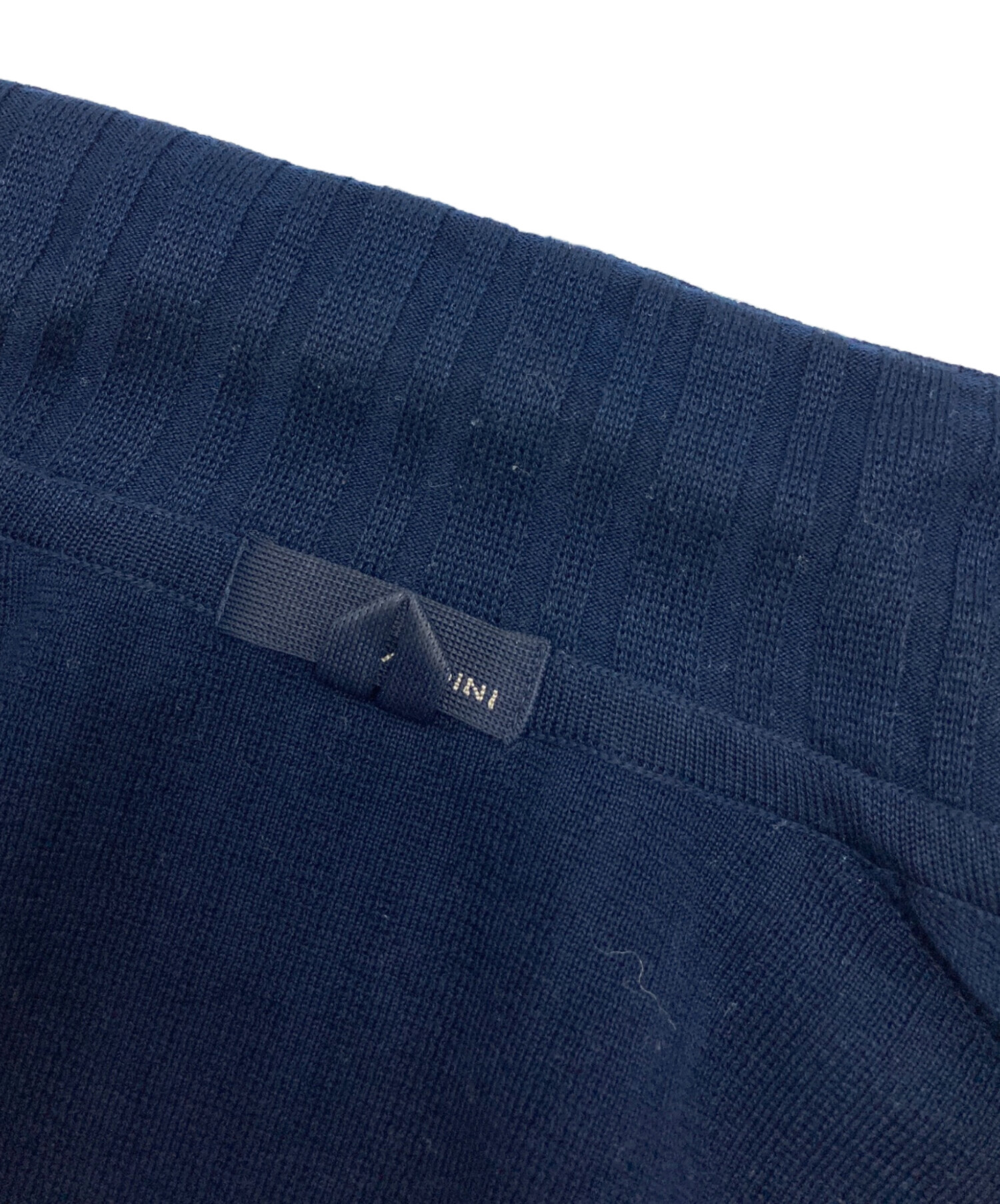 中古・古着通販】LARDINI (ラルディーニ) ニットジャケット ネイビー