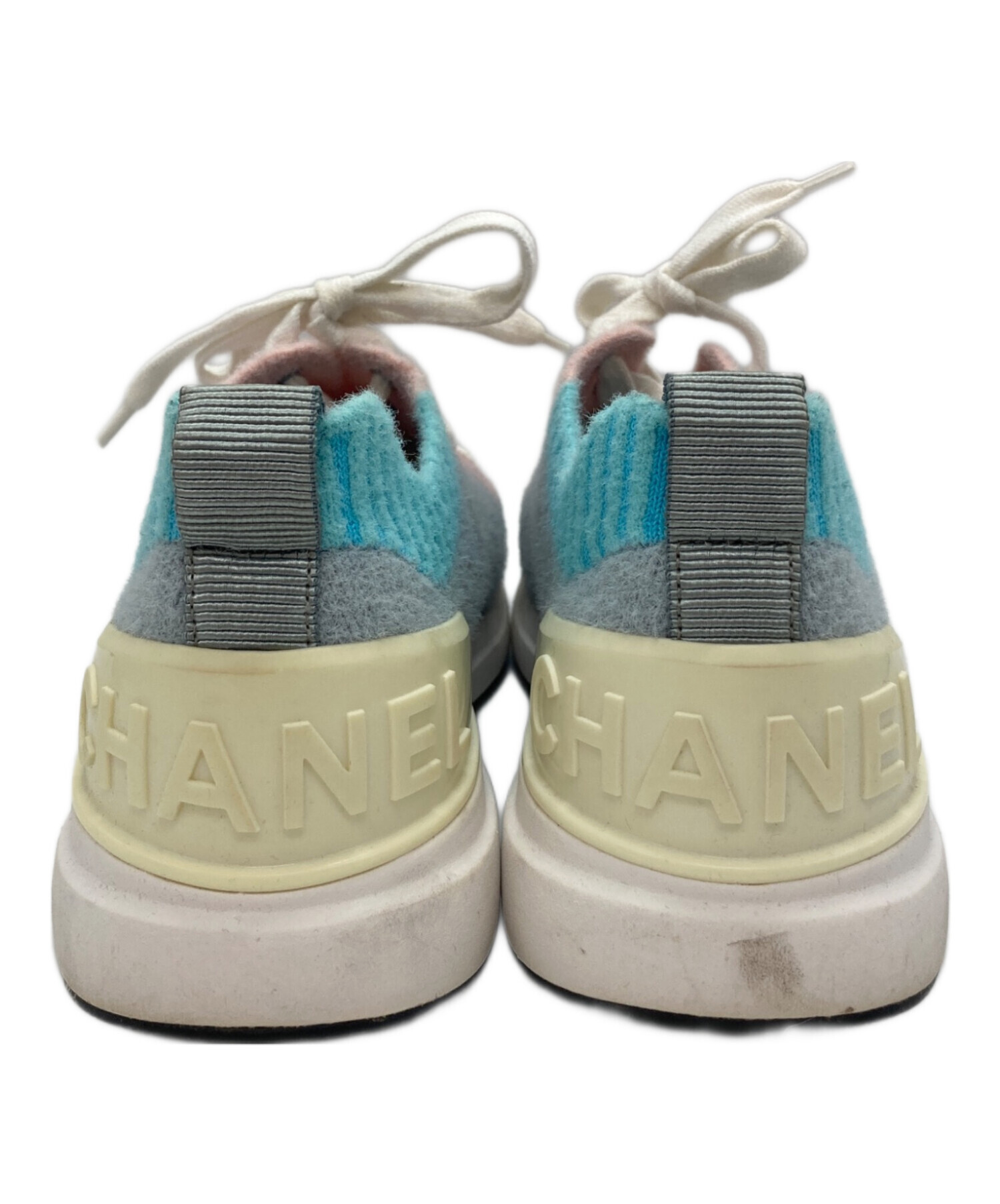 中古・古着通販】CHANEL (シャネル) ミックスファイバー スニーカー 