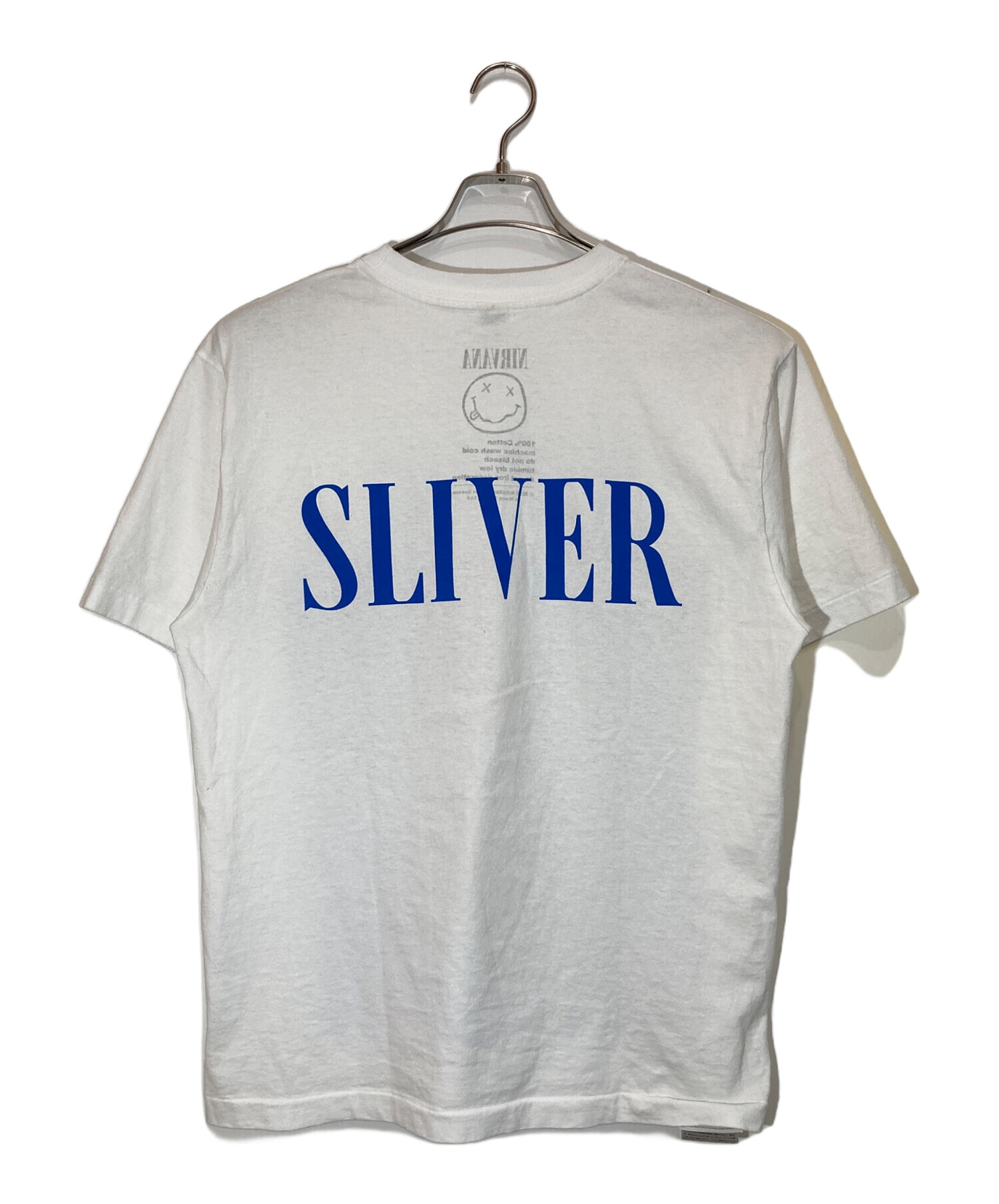 NIRVANA プリントTシャツ L ホワイト 中古・古着通販】FREAK'S STORE (フリークスストア) NIRVANA
