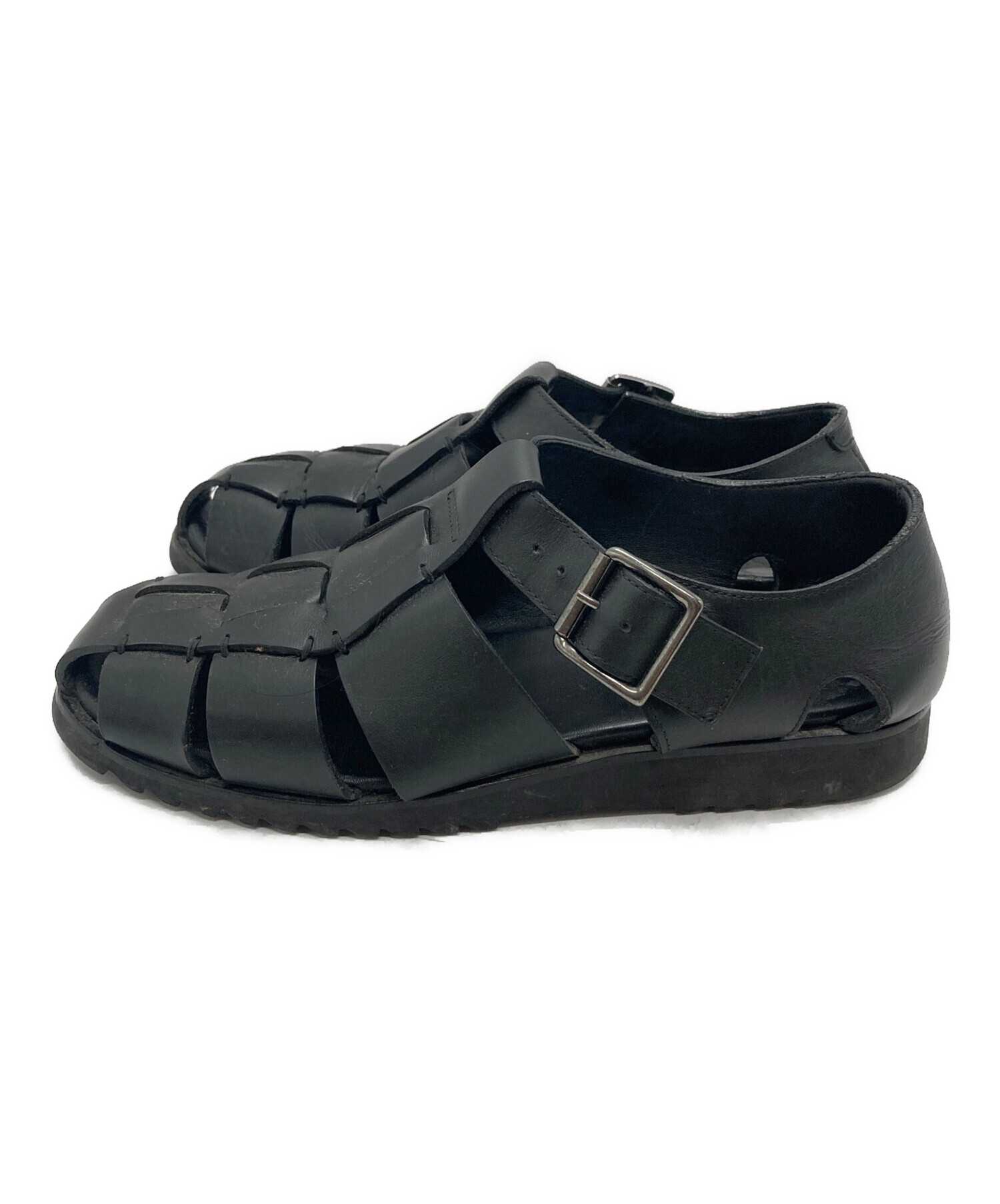 paraboot グルカサンダル　お値下げしました 中古・古着通販】PARABOOT (パラブーツ) グルカサンダル ブラック