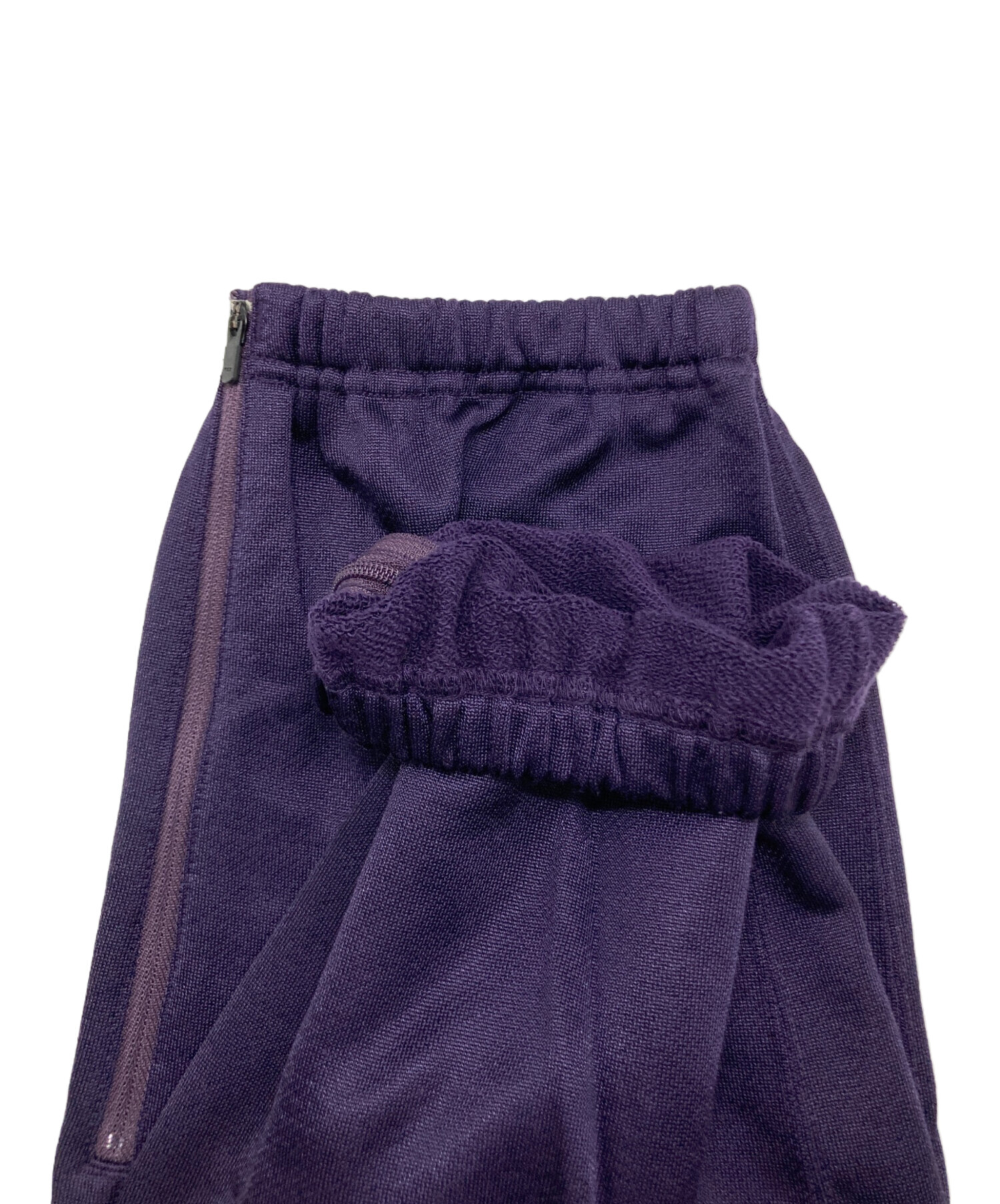 needles スウェットパンツ 紫 M 中古・古着通販】Needles (ニードルズ) Zipped Sweat Pant パープル