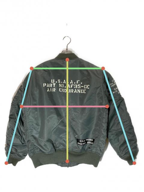 中古・古着通販】AVIREX (アヴィレックス) リバーシブルMA-1フライト