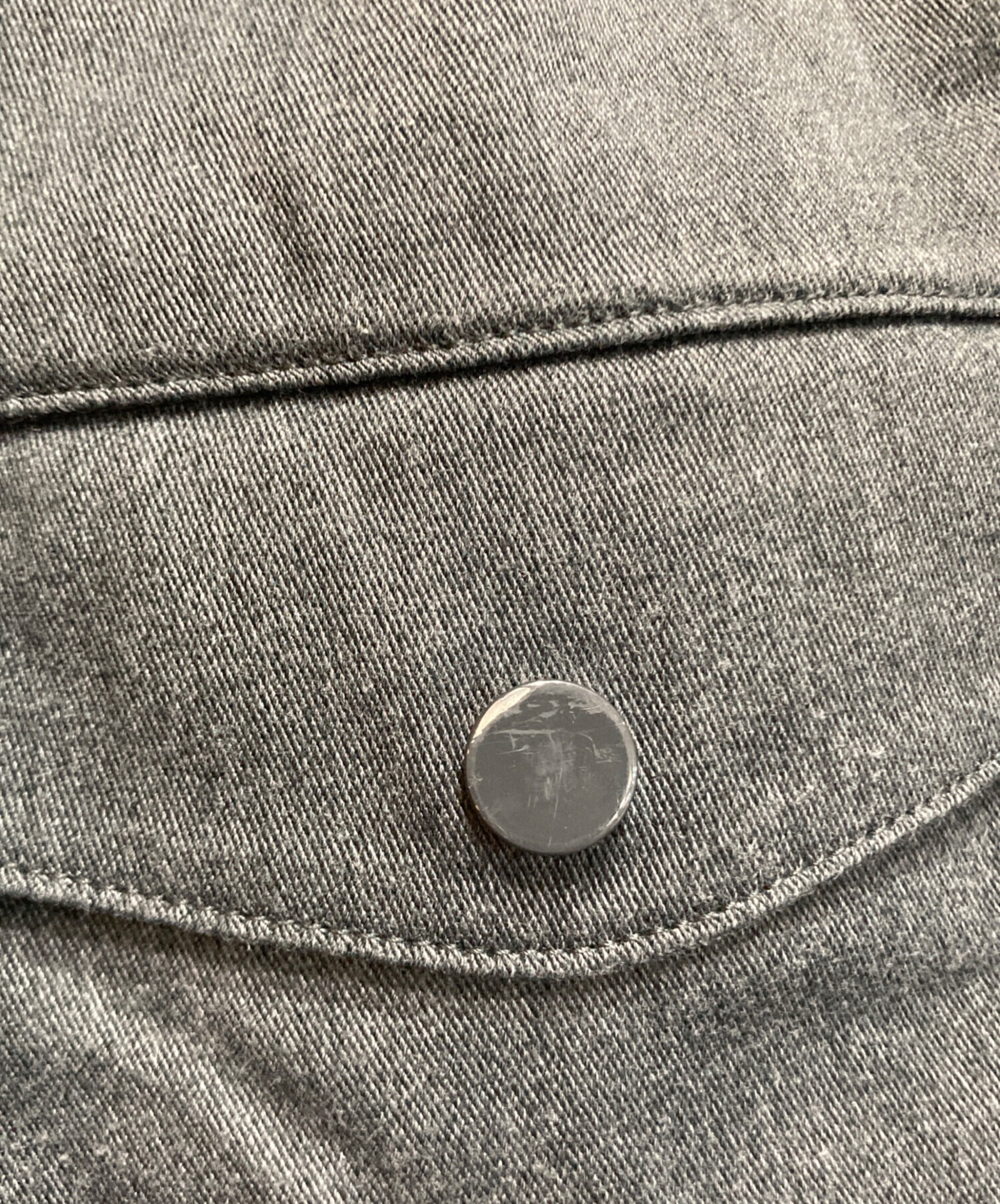 K♢195 じろう　直接引き取り 中古・古着通販】Name. (ネーム) ジップデザインパンツ グレー サイズ