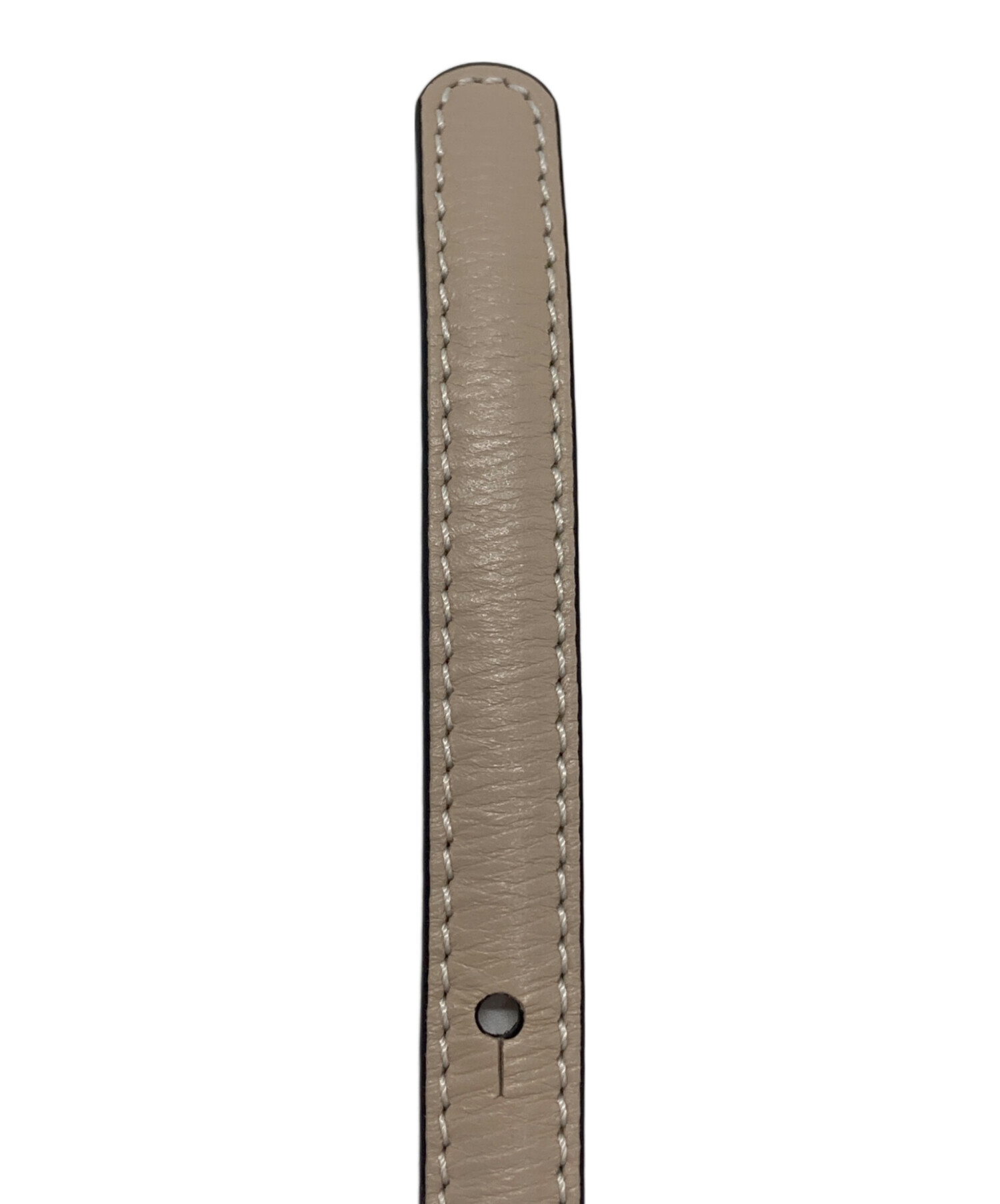 中古・古着通販】LOEWE (ロエベ) L バックルベルト ベージュ サイズ