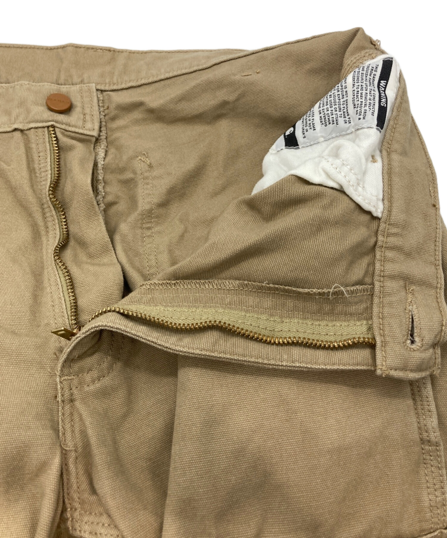 h*5様 Carhartt カーゴパンツ ベージュ 中古・古着通販】CarHartt (カーハート) カーゴパンツ ベージュ サイズ