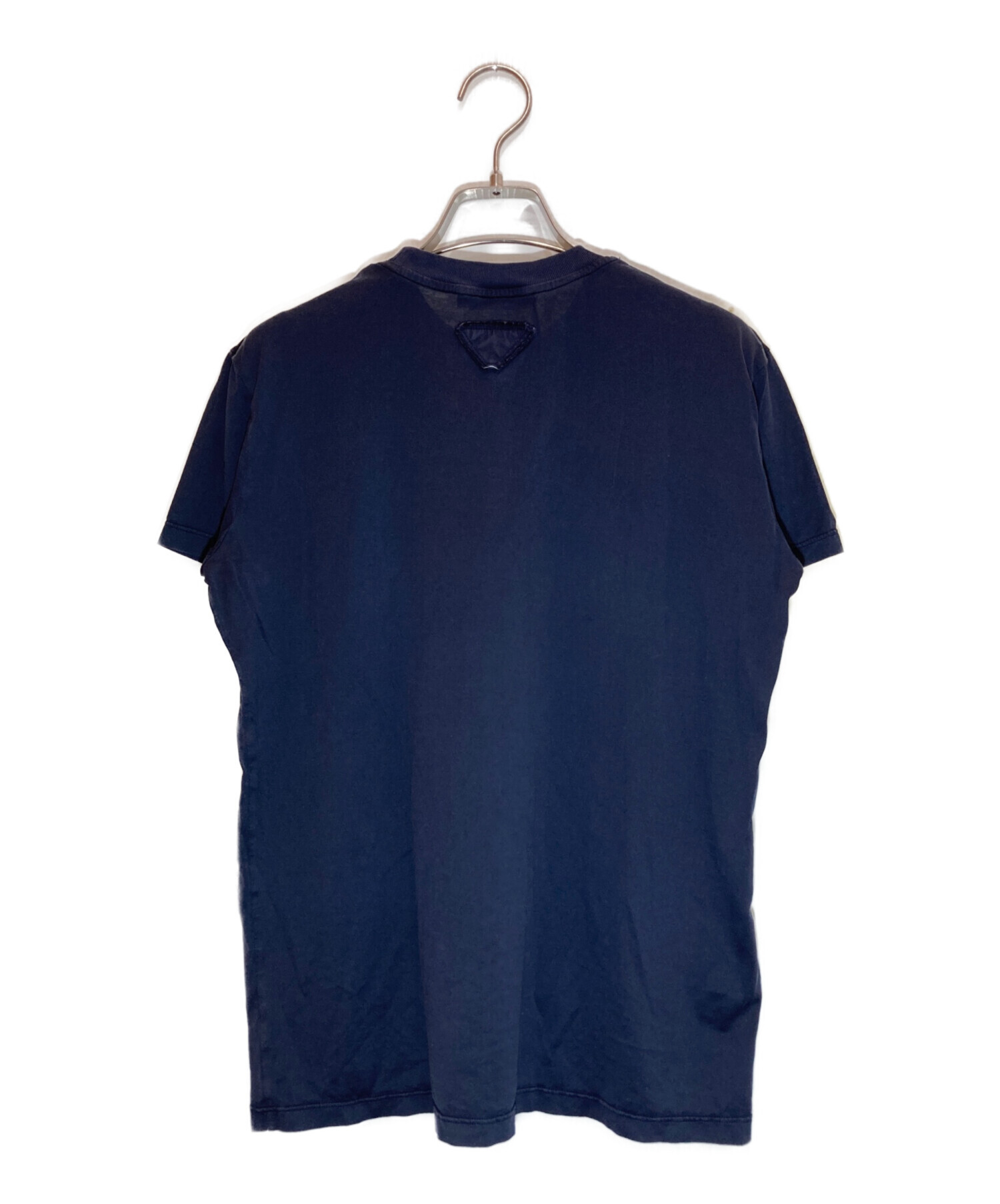 中古・古着通販】PRADA (プラダ) 半袖Tシャツ ネイビー サイズ:Ⅿ