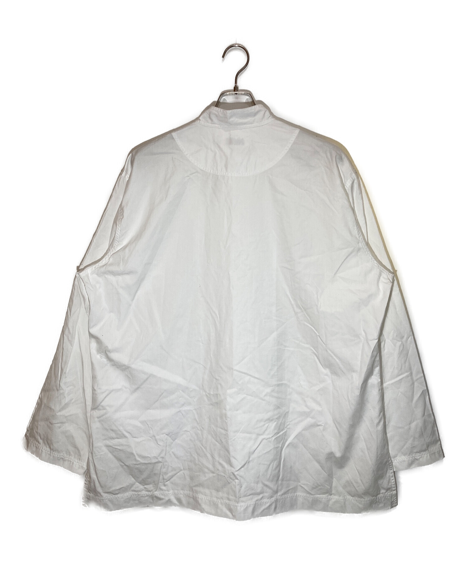中古・古着通販】s'yte (サイト) COTTON BROAD CHINA JACKET ホワイト