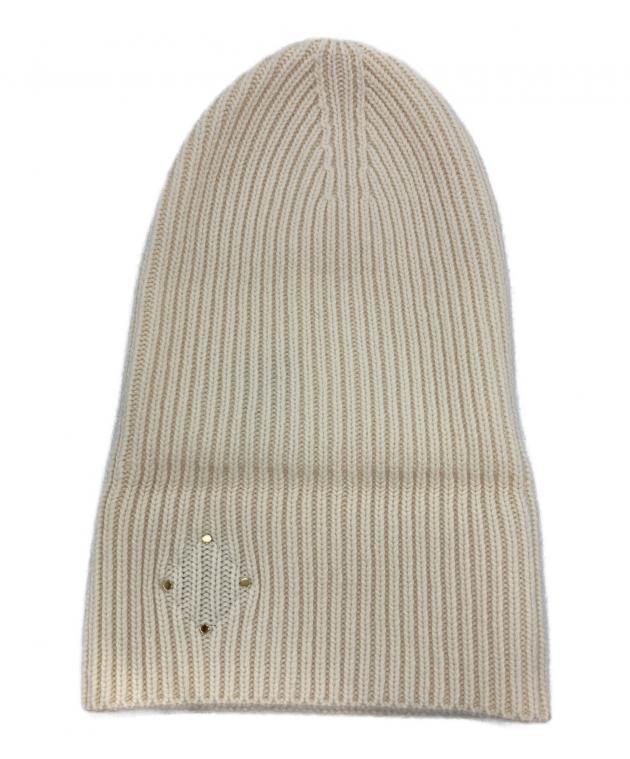 Louis Vuitton アイボリー ニット帽 中古・古着通販】LOUIS VUITTON (ルイ ヴィトン) ニットキャップ