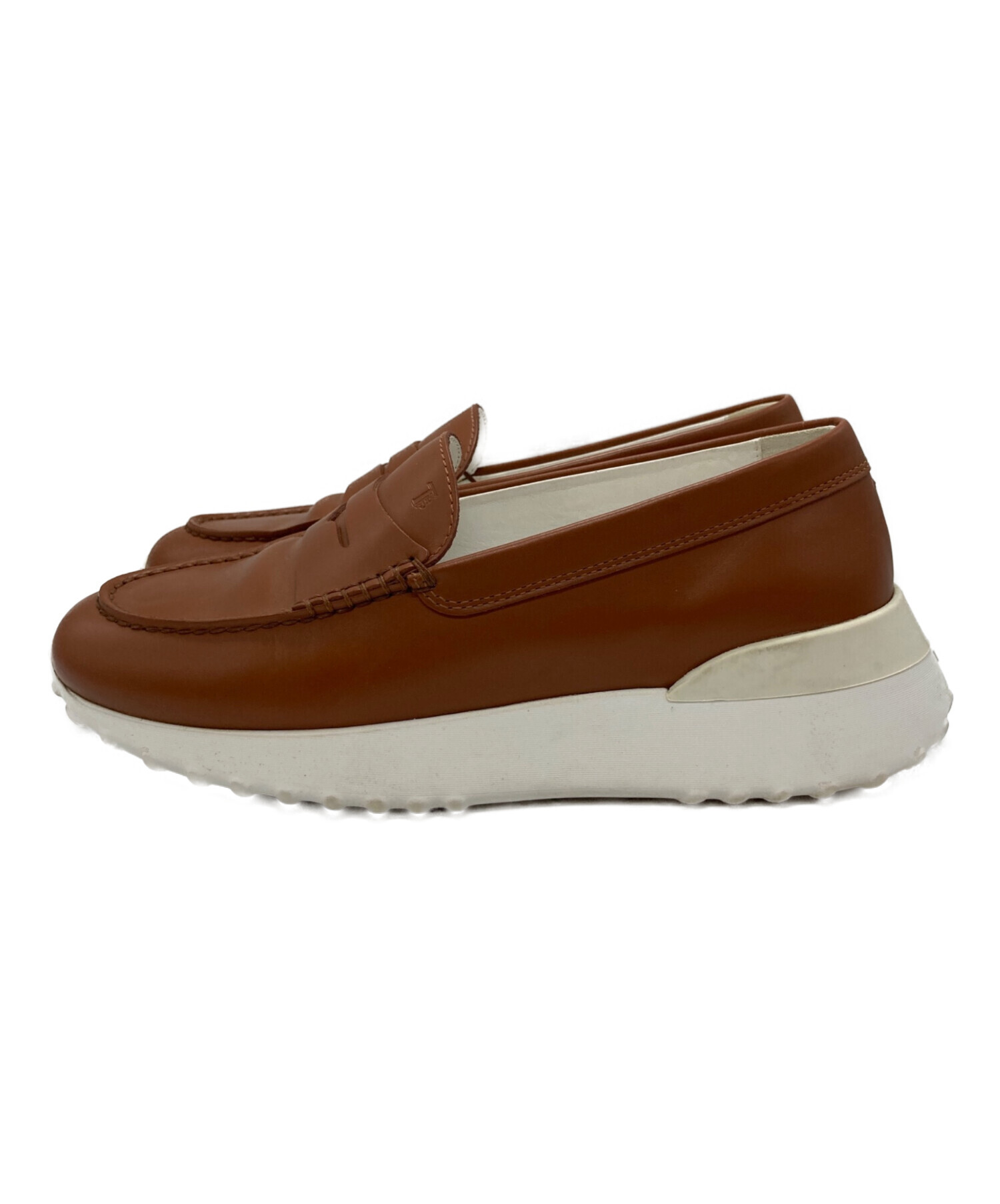 【美品】Tod's ペニーローファー　size35 中古・古着通販】TOD'S (トッズ) ペニーローファー ブラウン サイズ