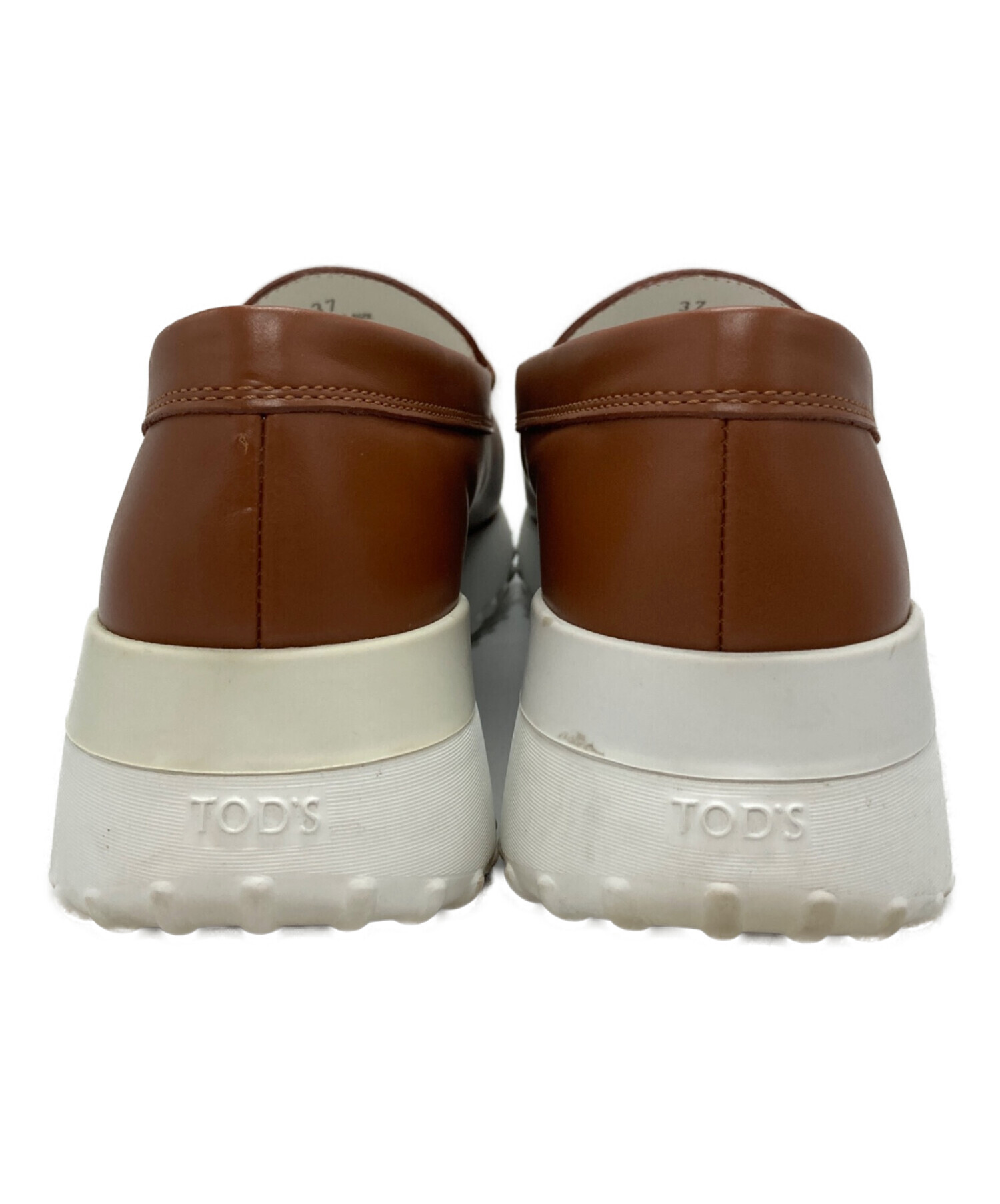 中古・古着通販】TOD'S (トッズ) ペニーローファー ブラウン サイズ
