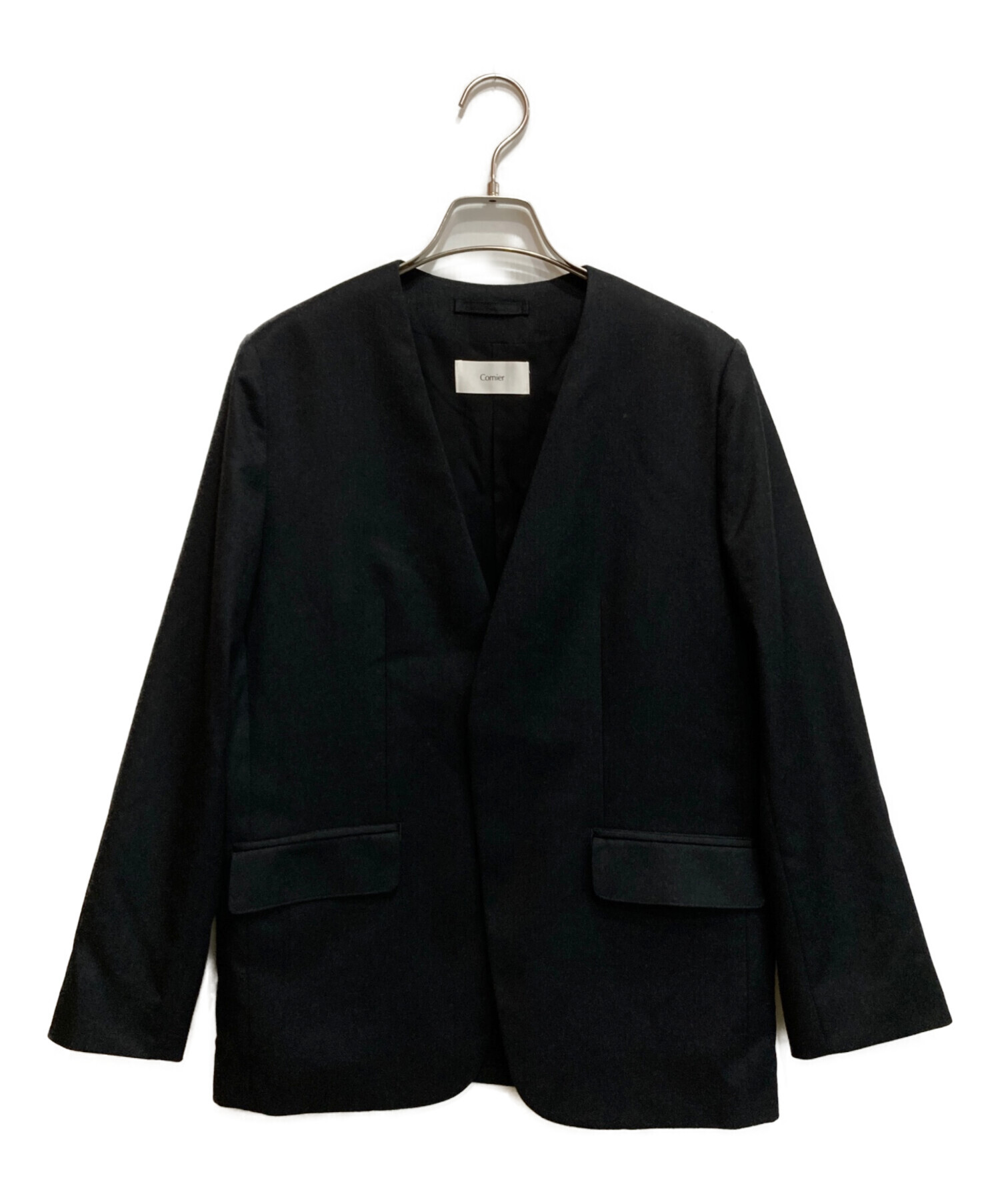コルニエ WORSTED WOOL TAILORED JACKET 未使用品 中古・古着通販】Cornier (コルニエ) Super130's WORSTED WOOL LIGHT