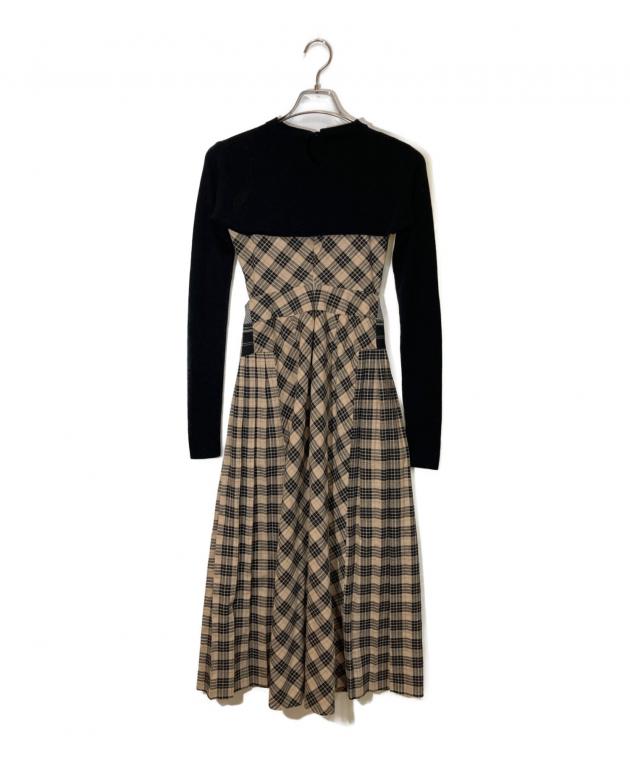 中古・古着通販】AND MARY (アンドマリー) Nadia check long dress