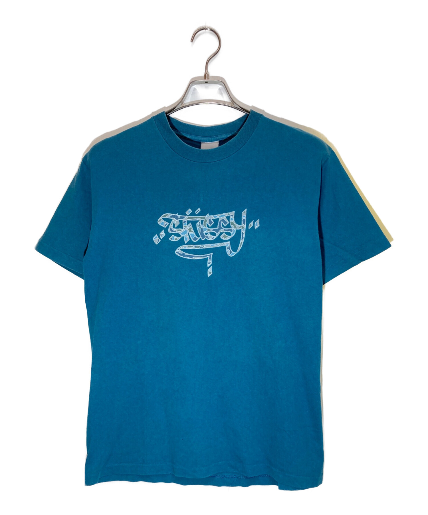 中古・古着通販】stussy (ステューシー) オールドプリントTシャツ