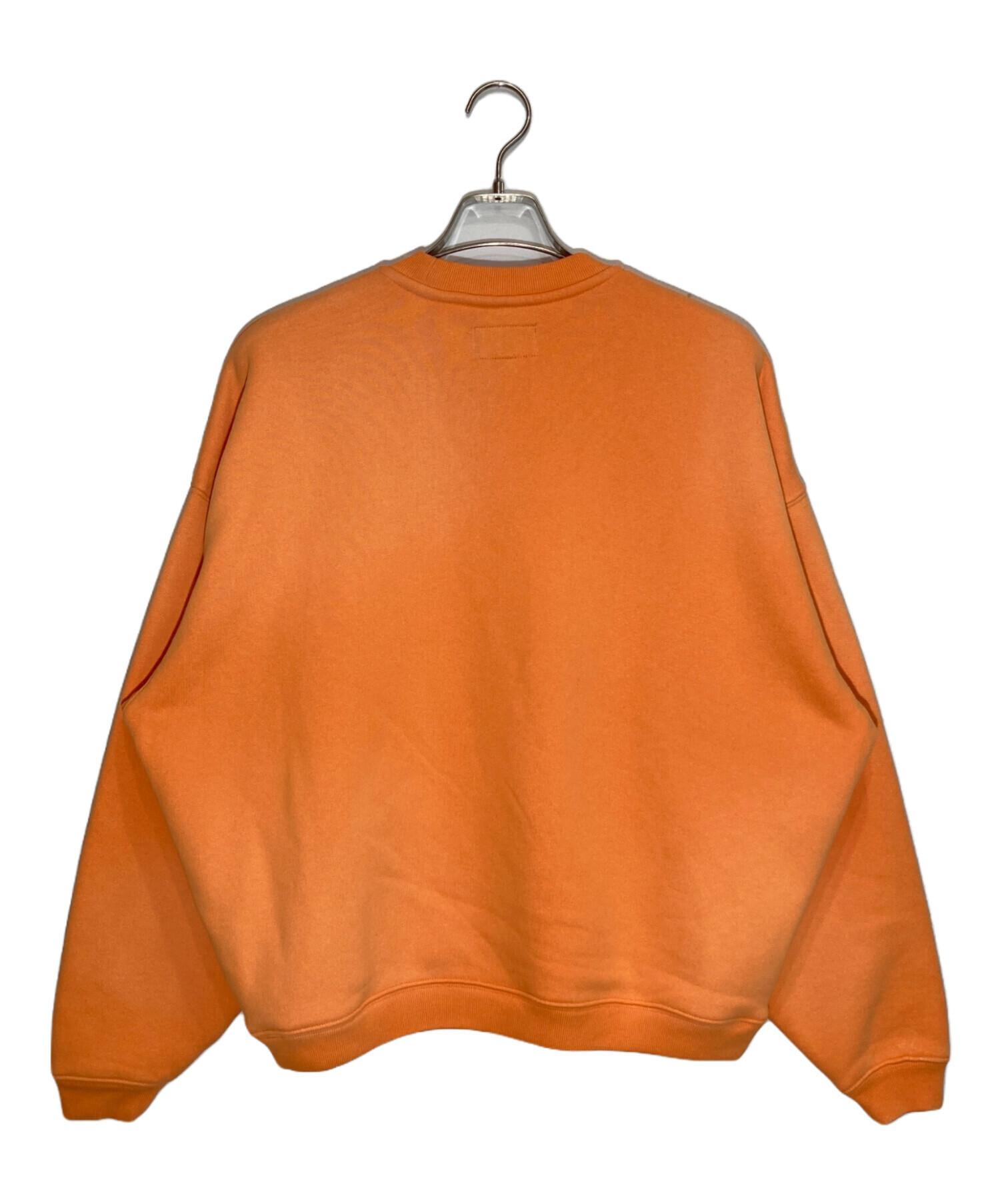 中古・古着通販】stussy (ステューシー) STU Applique crew オレンジ
