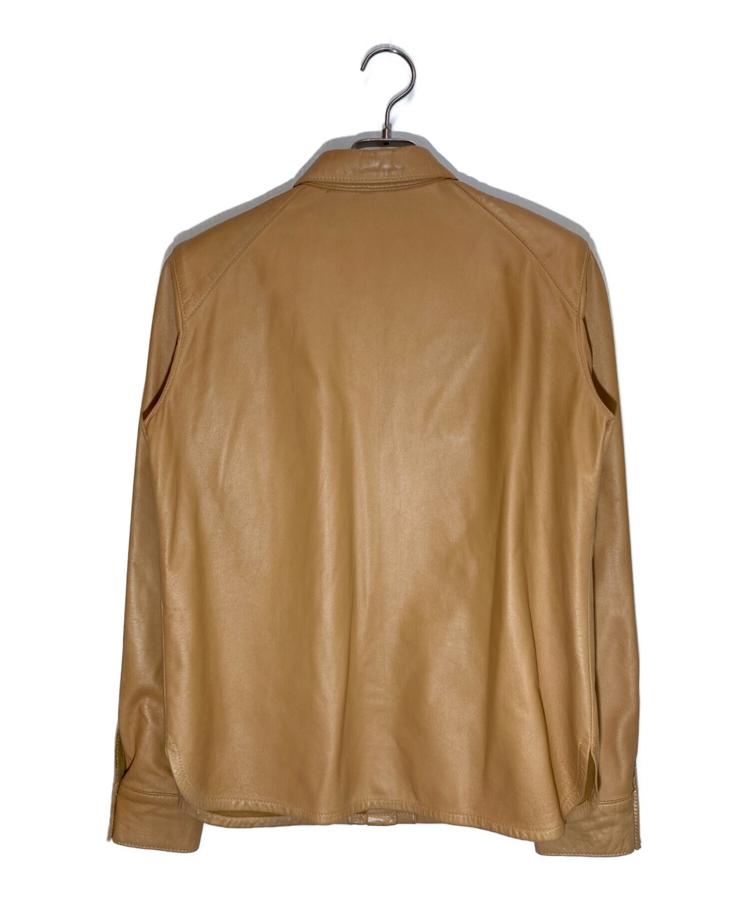 BOTTEGA VENETA ボッテガべネタ　レザージャケット 中古・古着通販】BOTTEGA VENETA (ボッテガベネタ) シープレザー