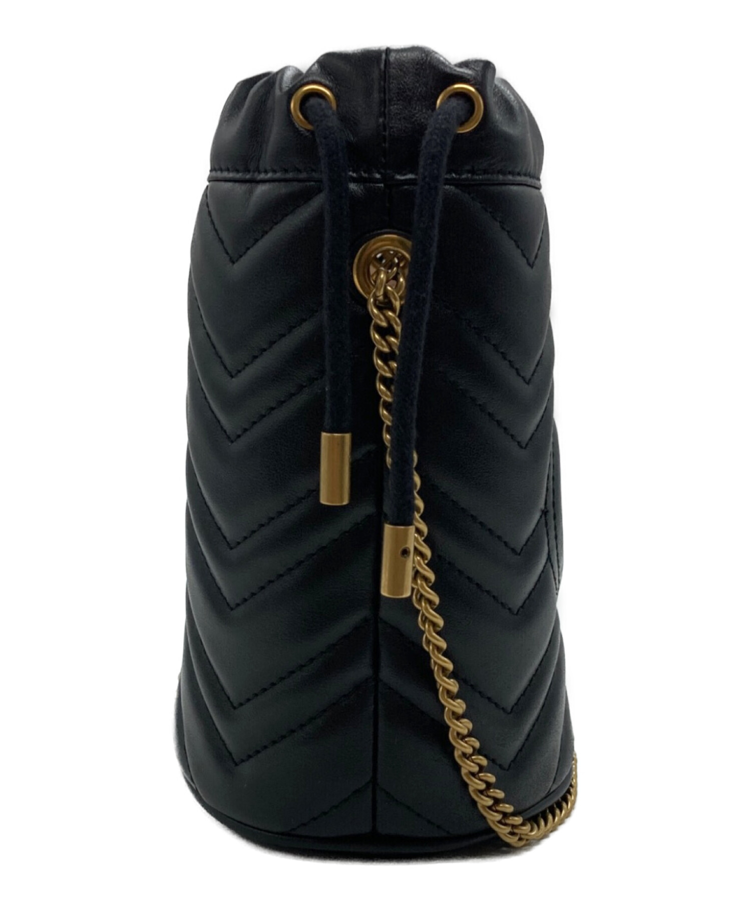 中古・古着通販】GUCCI (グッチ) GGマーモント スモール バケット 