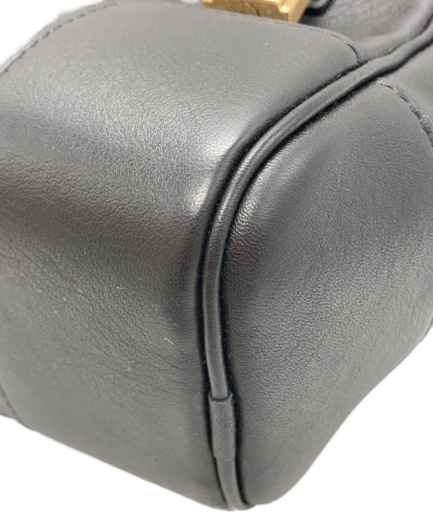 中古・古着通販】LOEWE (ロエベ) アマソナ16ショルダーバッグ ブラック 