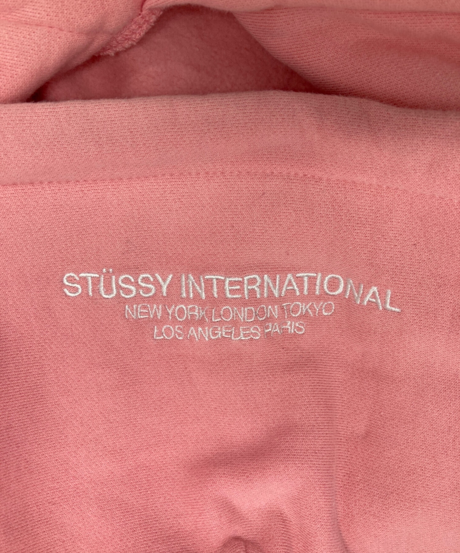 中古・古着通販】stussy (ステューシー) 刺繍プルオーバーパーカー