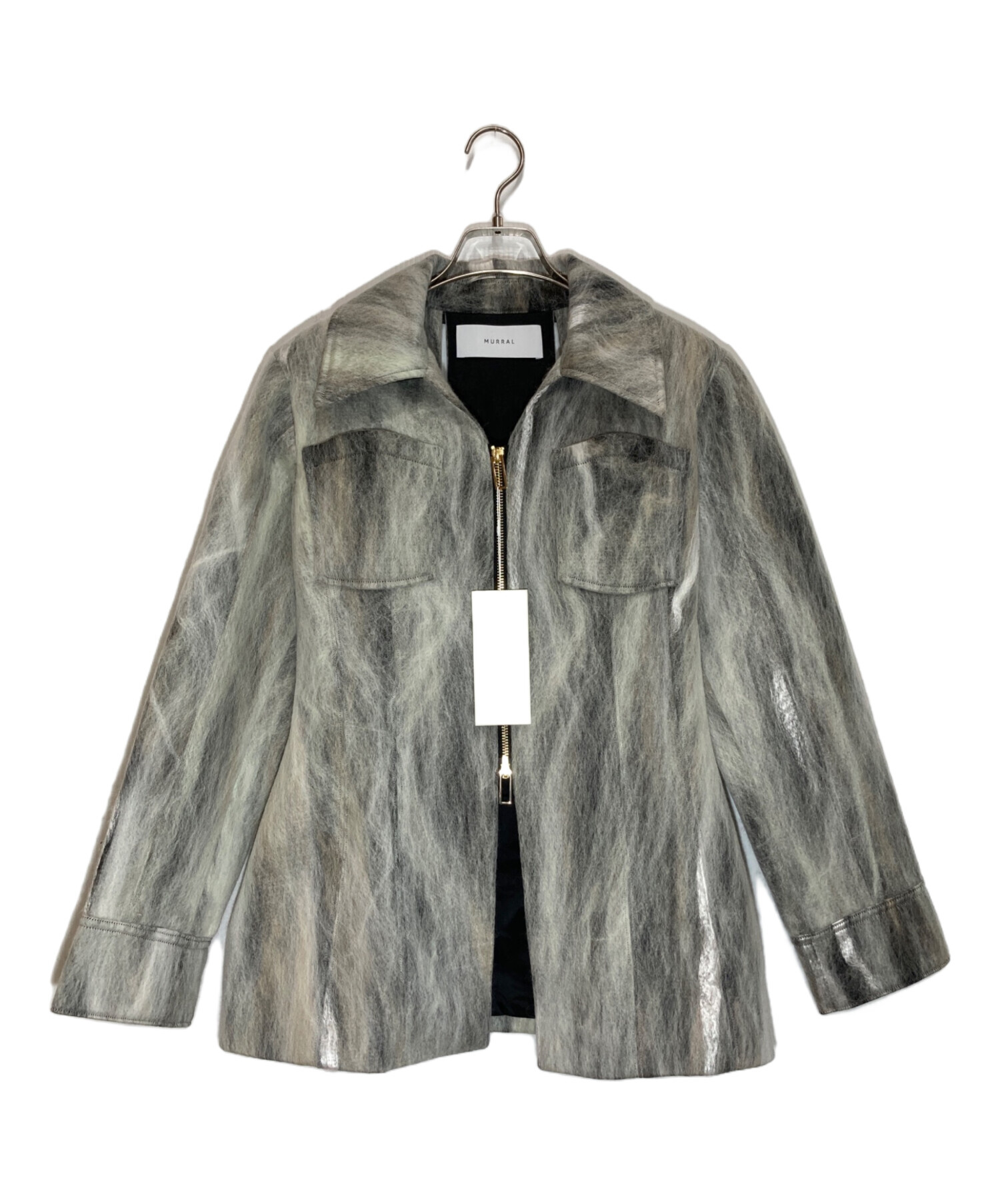 中古・古着通販】MURRAL (ミューラル) Snow cover needle punch jacket