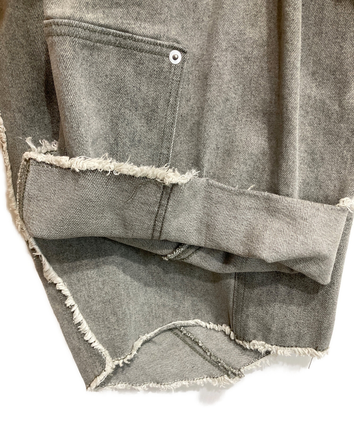中古・古着通販】Knuth Marf (クヌースマーフ) デザインデニムパンツ