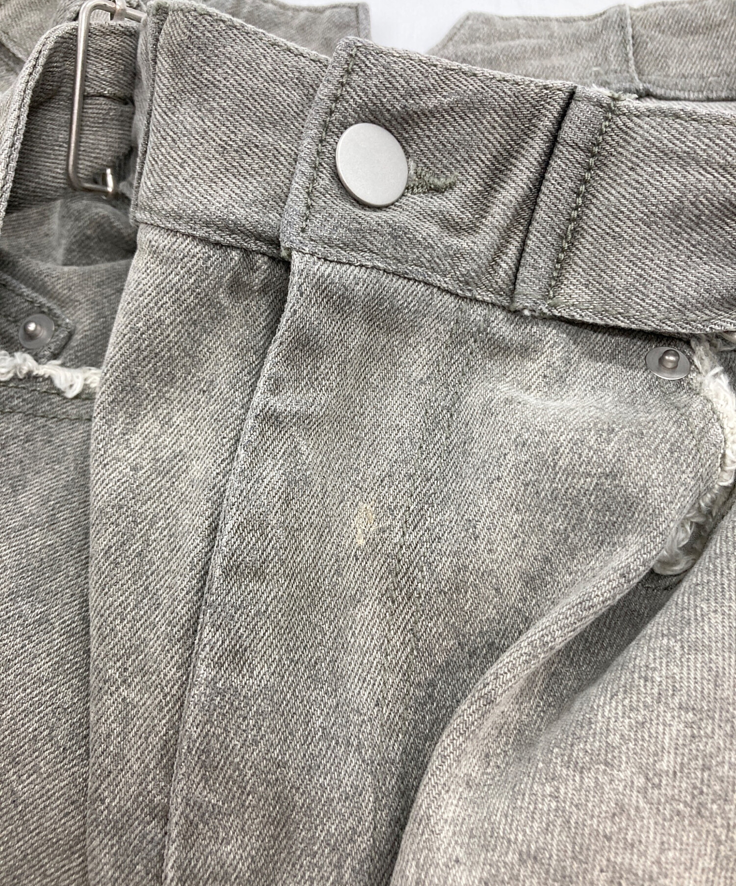 中古・古着通販】Knuth Marf (クヌースマーフ) デザインデニムパンツ
