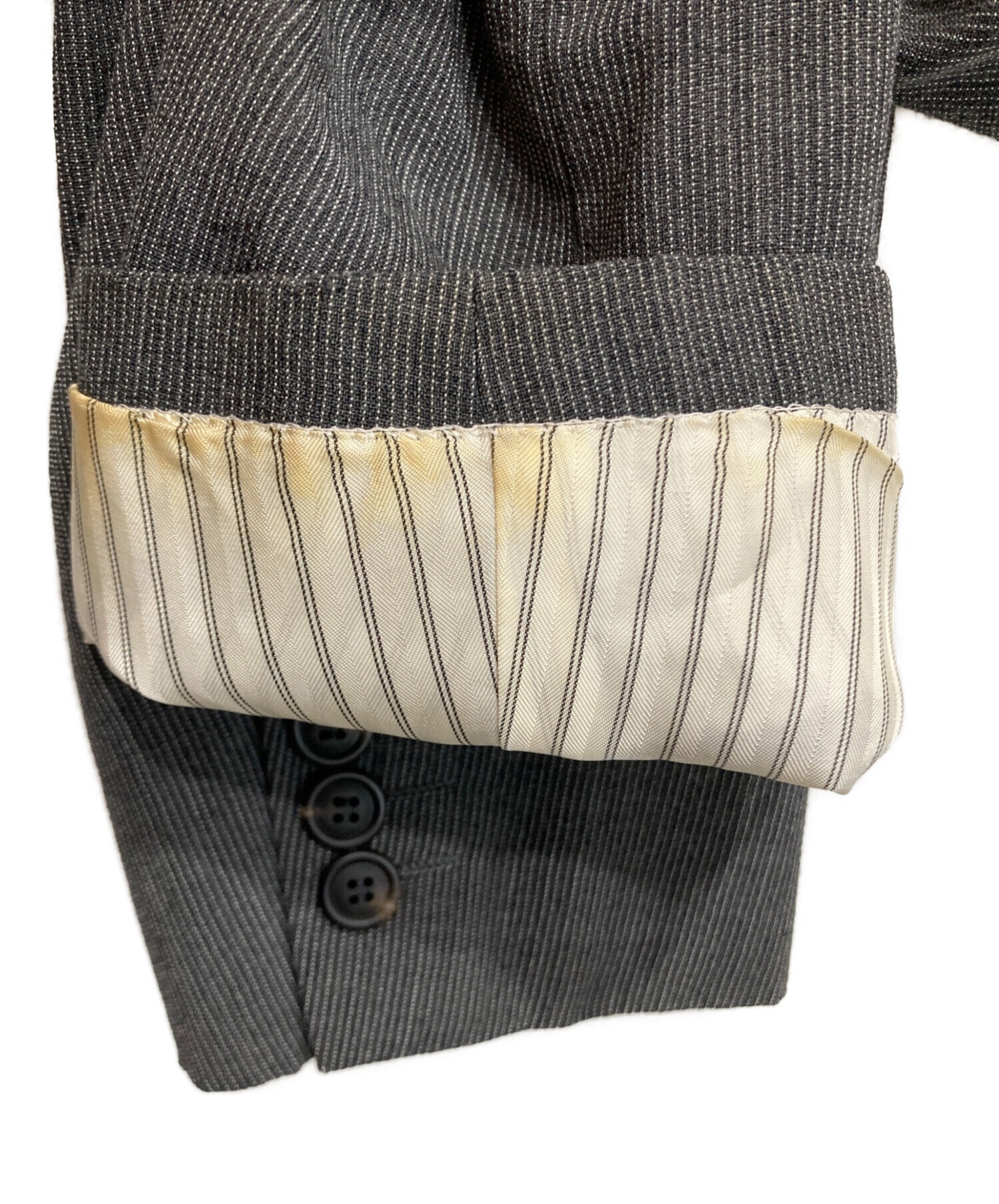 中古・古着通販】ISSEY MIYAKE (イッセイミヤケ) ストライプ
