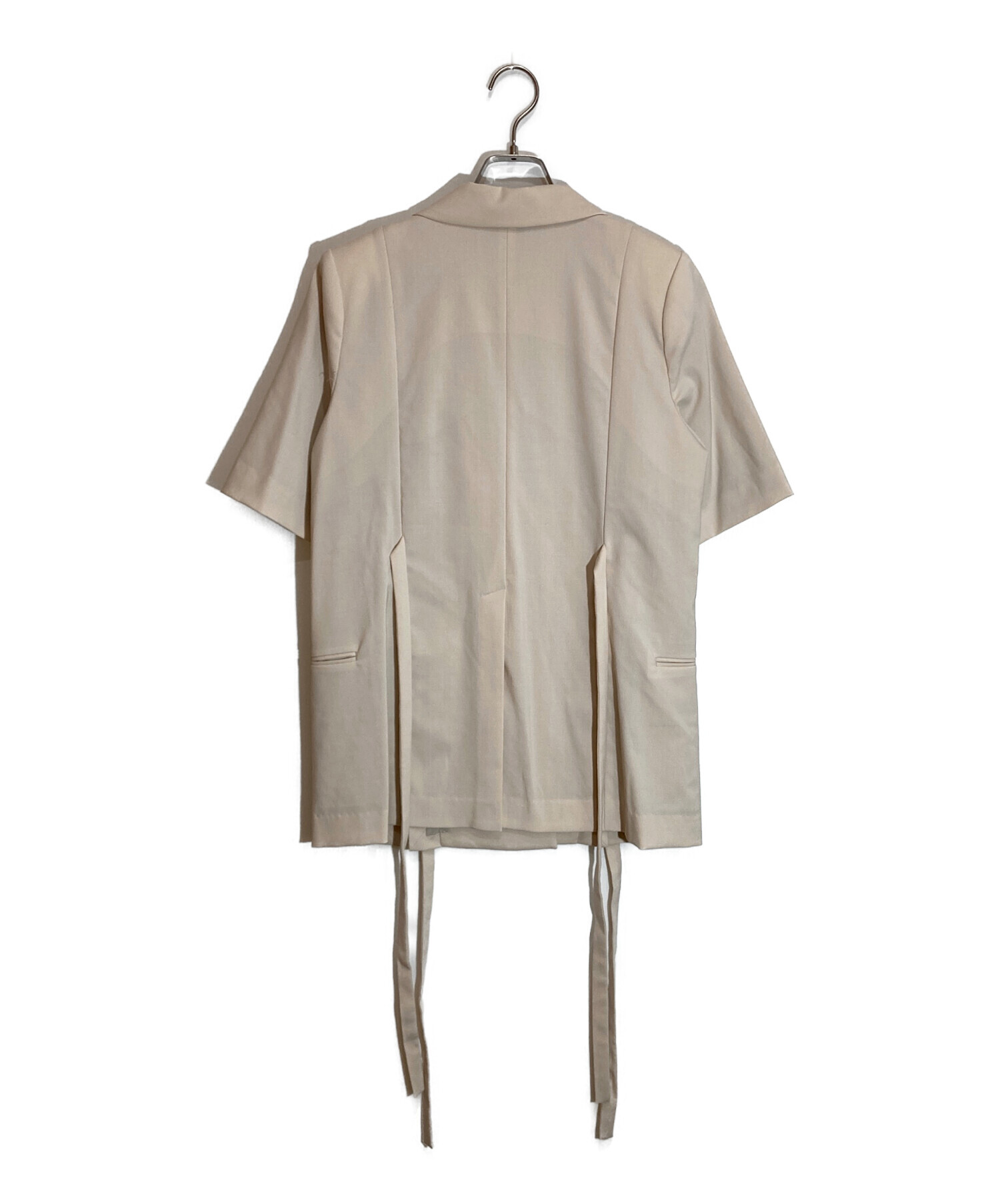 中古・古着通販】MURRAL (ミューラル) Slit short sleeve jacket