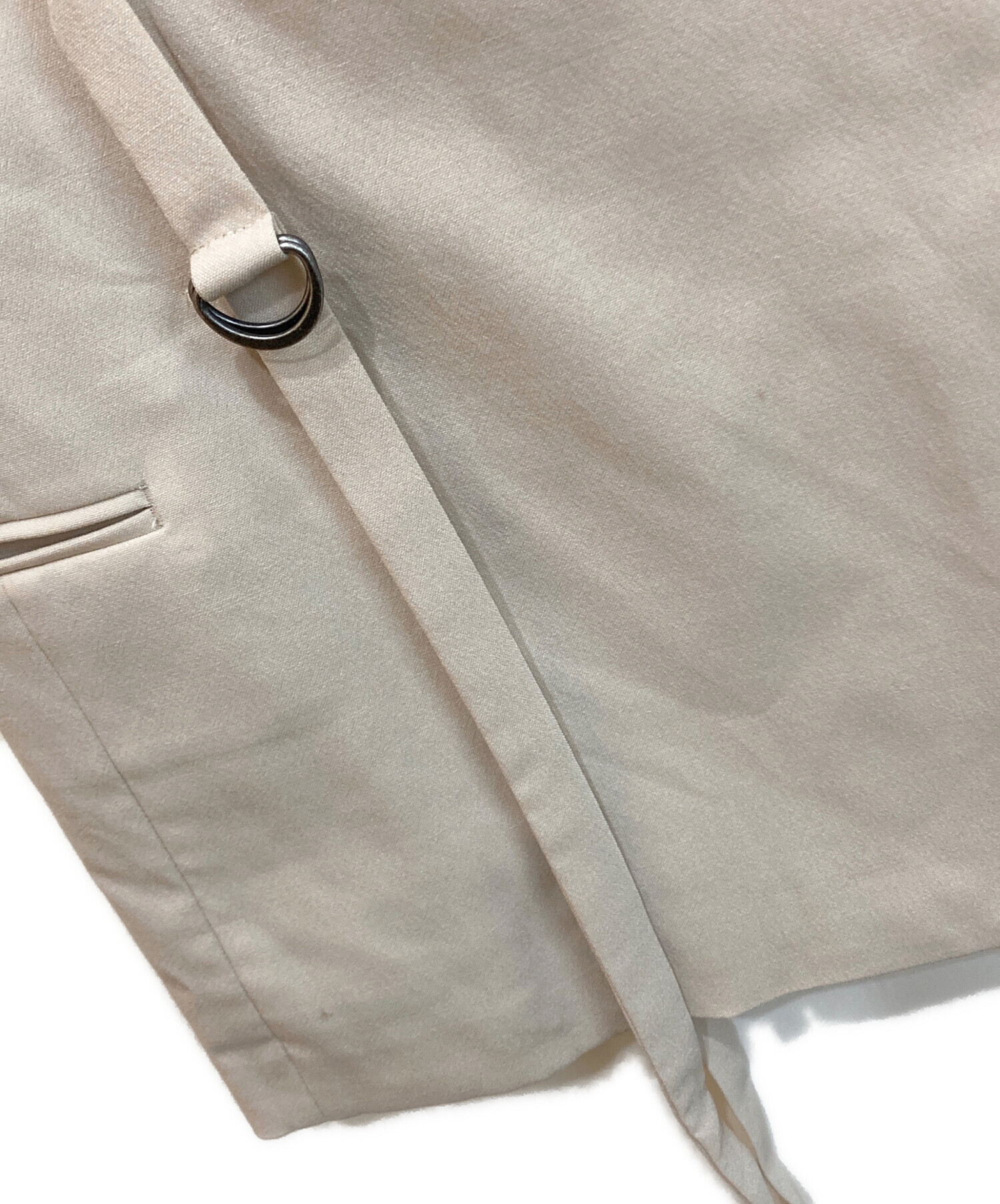 中古・古着通販】MURRAL (ミューラル) Slit short sleeve jacket
