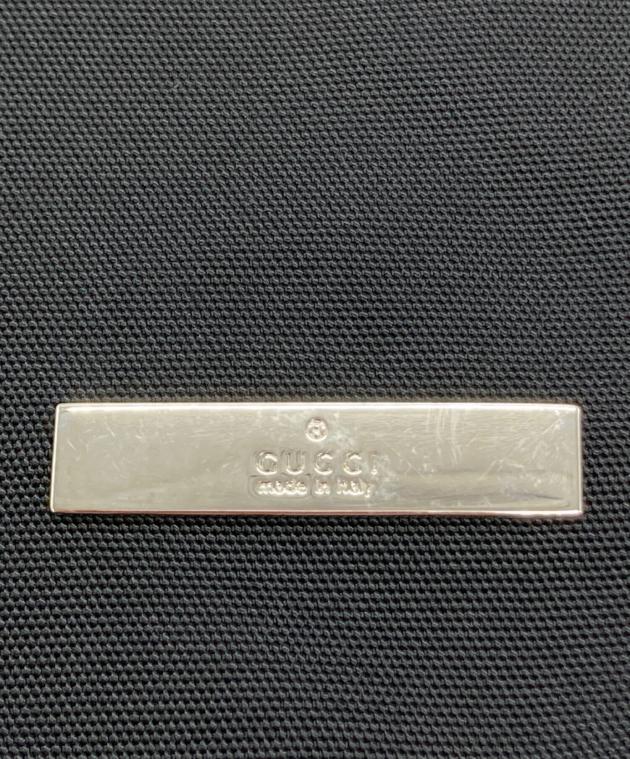 中古・古着通販】GUCCI (グッチ) 巾着ポーチ ブラック サイズ