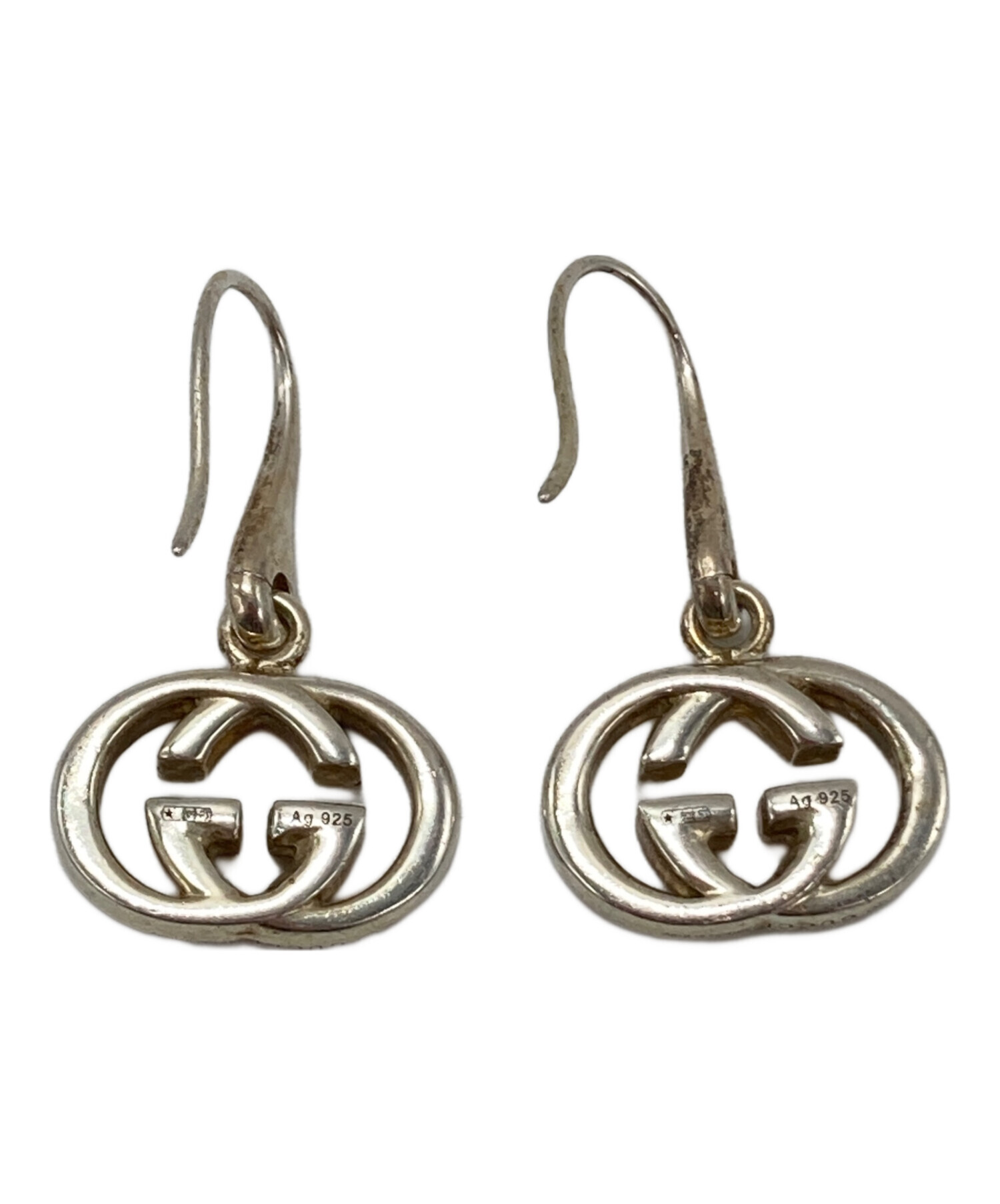 中古・古着通販】GUCCI (グッチ) GG ピアス シルバー サイズ 