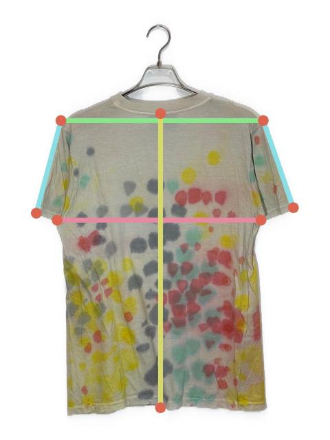 中古・古着通販】GUCCI (グッチ) タイダイロゴプリントTシャツ