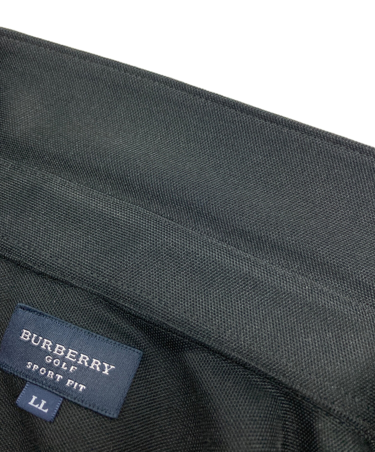 中古・古着通販】BURBERRY GOLF (バーバリーゴルフ) L/Sポロシャツ