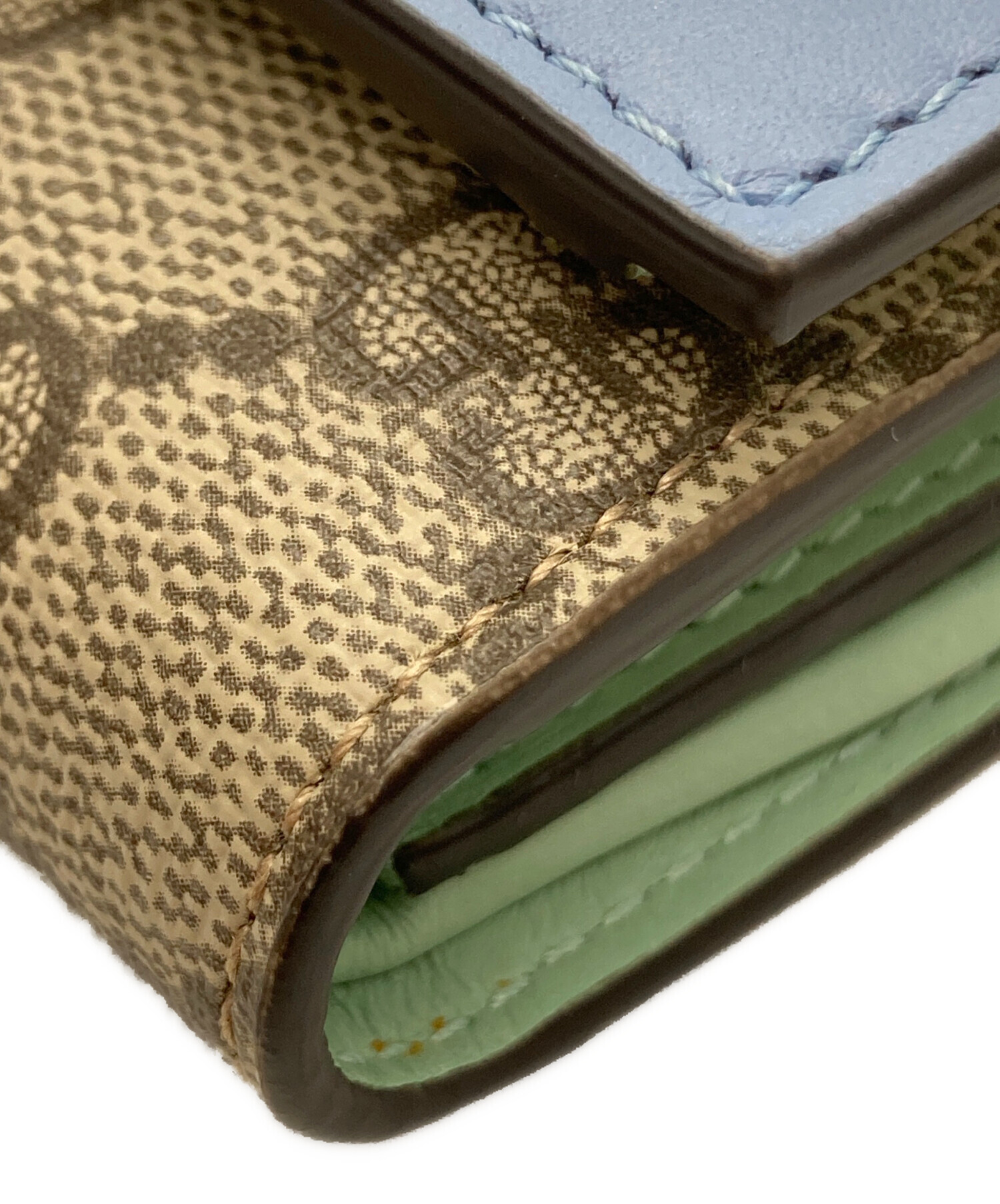 中古・古着通販】GUCCI (グッチ) ミディアムウォレット ブルー