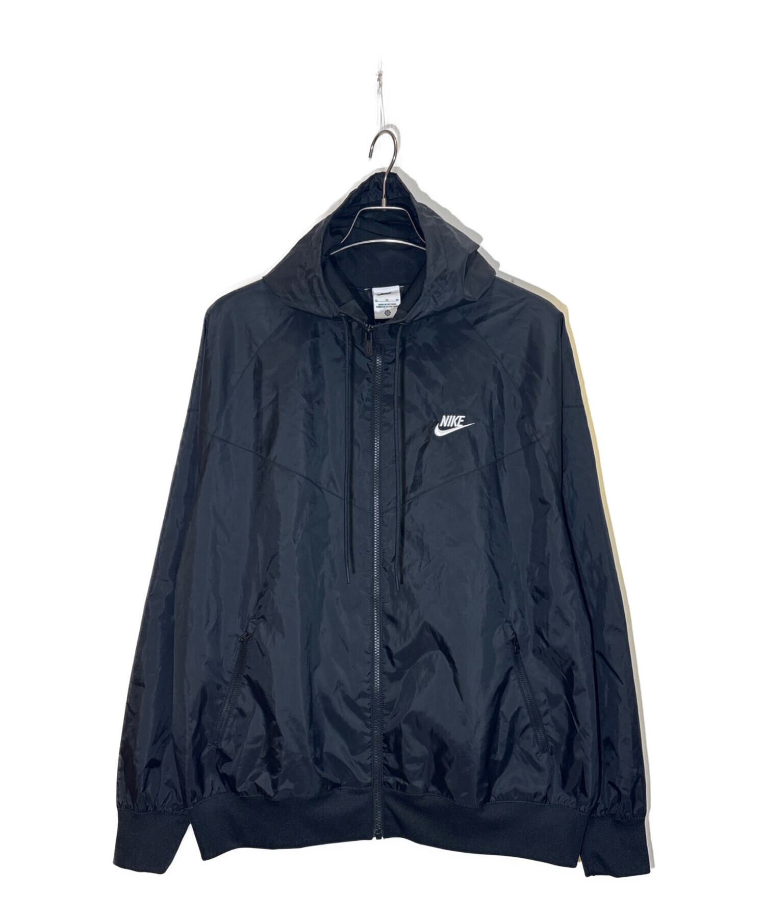 中古・古着通販】NIKE (ナイキ) ウインドランナー ブラック サイズ:XL 