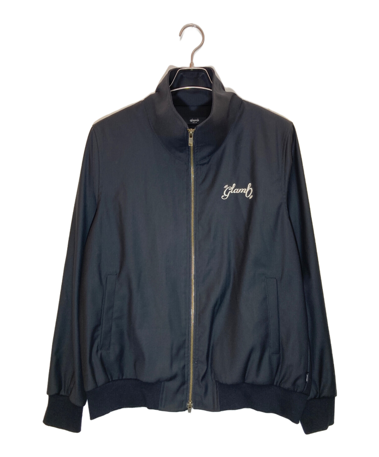 中古・古着通販】glamb (グラム) High Neck Track Jacket ブラック 