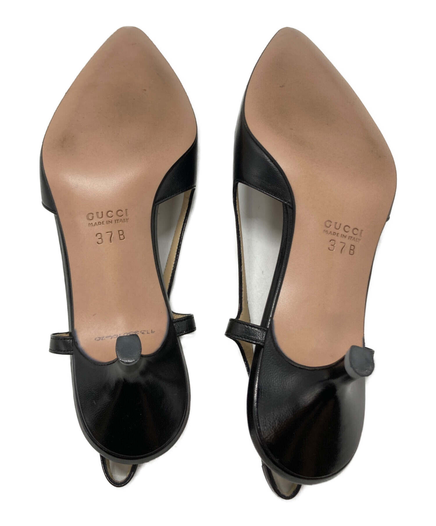 中古・古着通販】GUCCI (グッチ) ホースビットパンプス ブラック