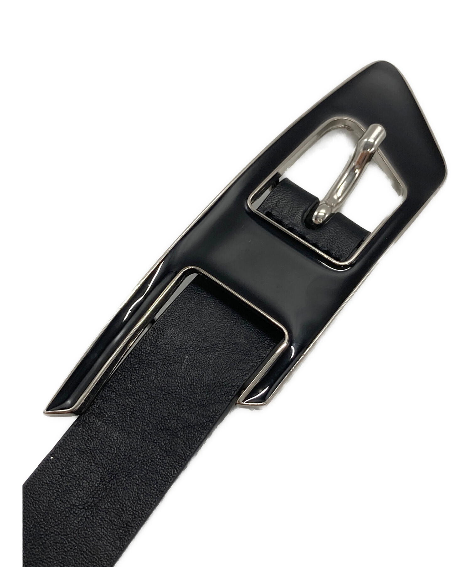 中古・古着通販】DIESEL (ディーゼル) B-DLOGOレザー ベルト ブラック