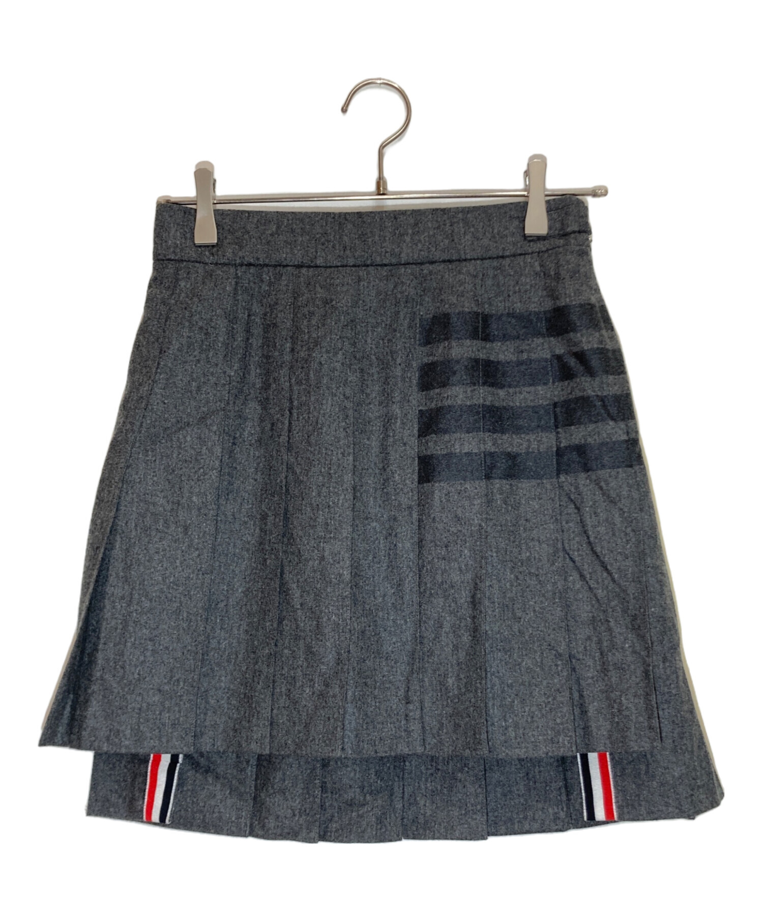 中古・古着通販】Thom Browne (トムブラウン) フランネル4-BARプリーツ