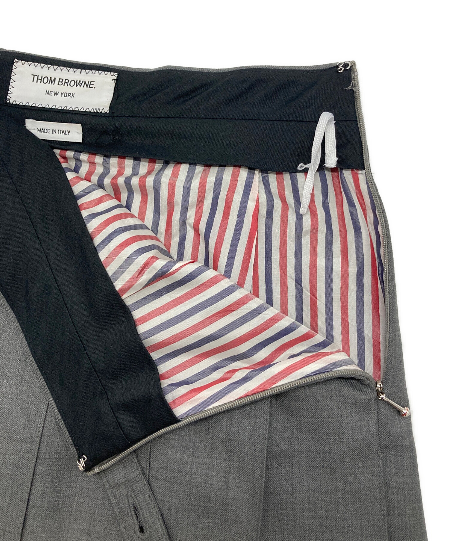 中古・古着通販】Thom Browne (トムブラウン) ツイル ひざ下 プリーツ