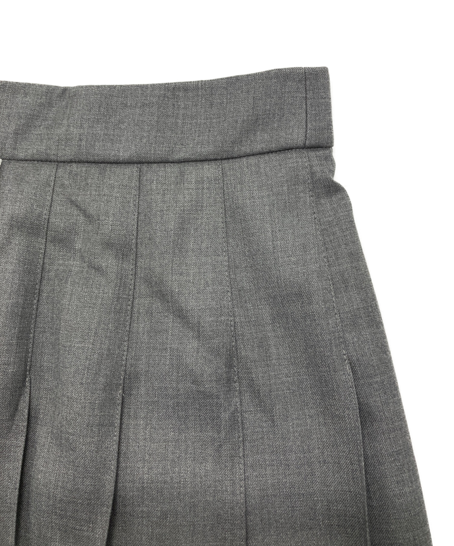 中古・古着通販】Thom Browne (トムブラウン) ツイル ひざ下 プリーツ