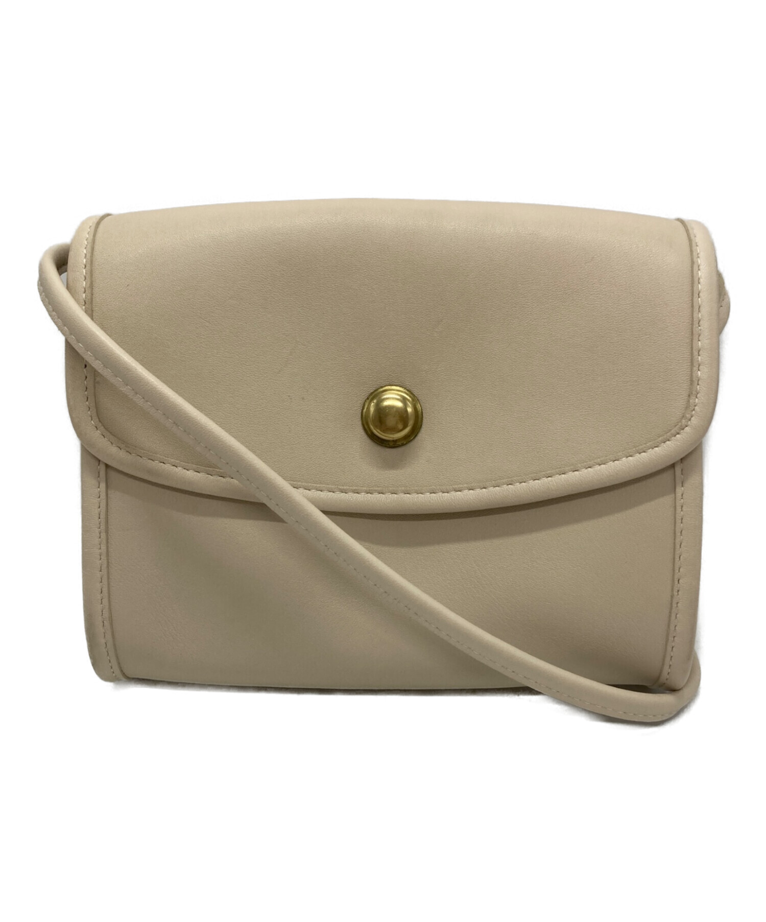 未使用　COACH ベージュ ショルダーバッグ 中古・古着通販】COACH (コーチ) ショルダーバッグ ベージュ サイズ