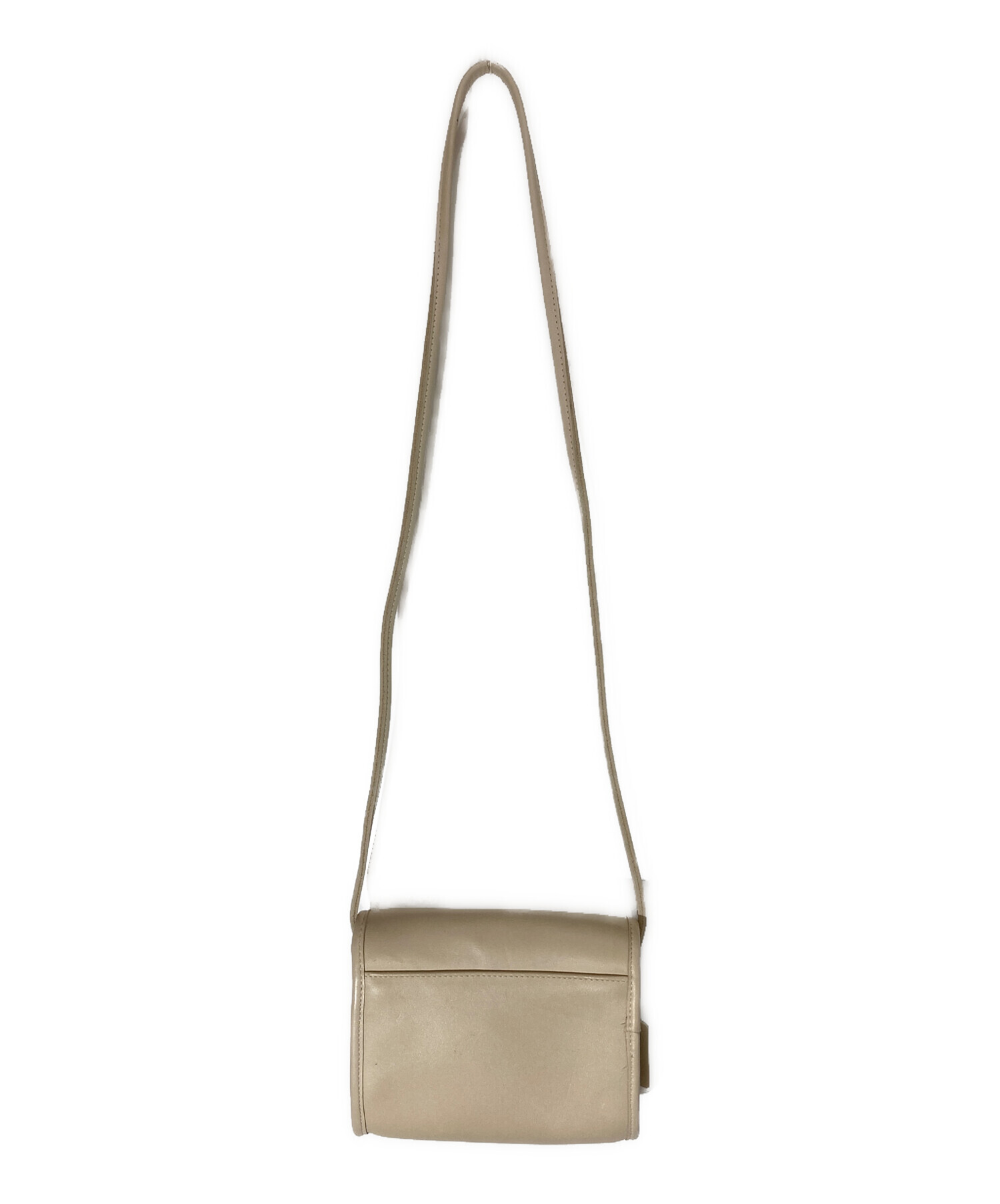 中古・古着通販】COACH (コーチ) ショルダーバッグ ベージュ サイズ