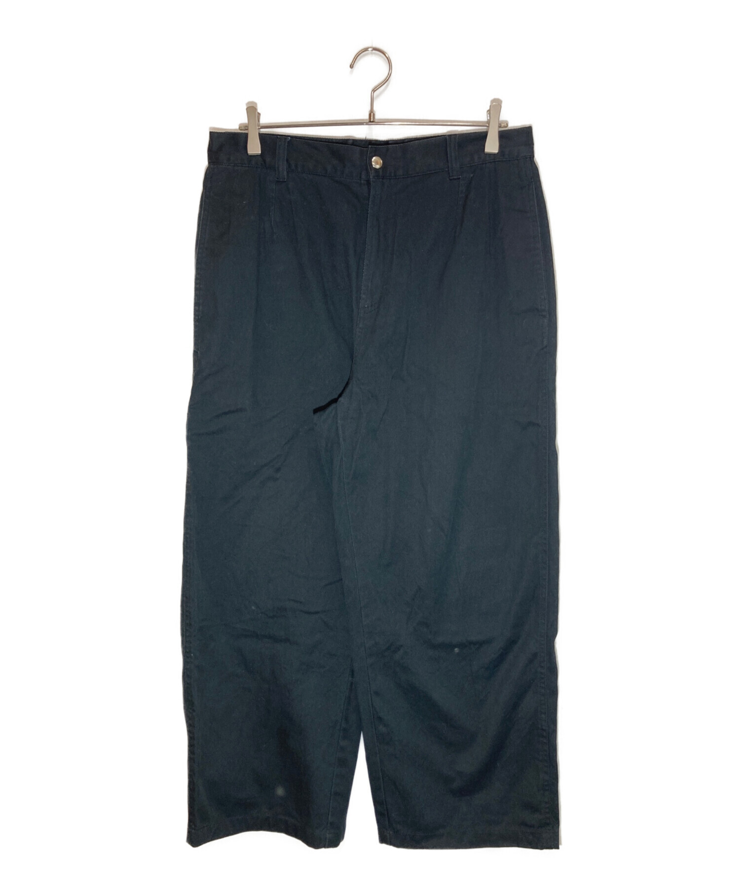 中古・古着通販】stussy (ステューシー) ワークパンツ ブラック サイズ