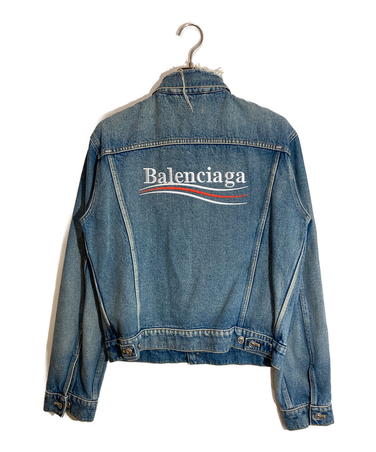 中古・古着通販】BALENCIAGA (バレンシアガ) Denim Embroidered Jacket